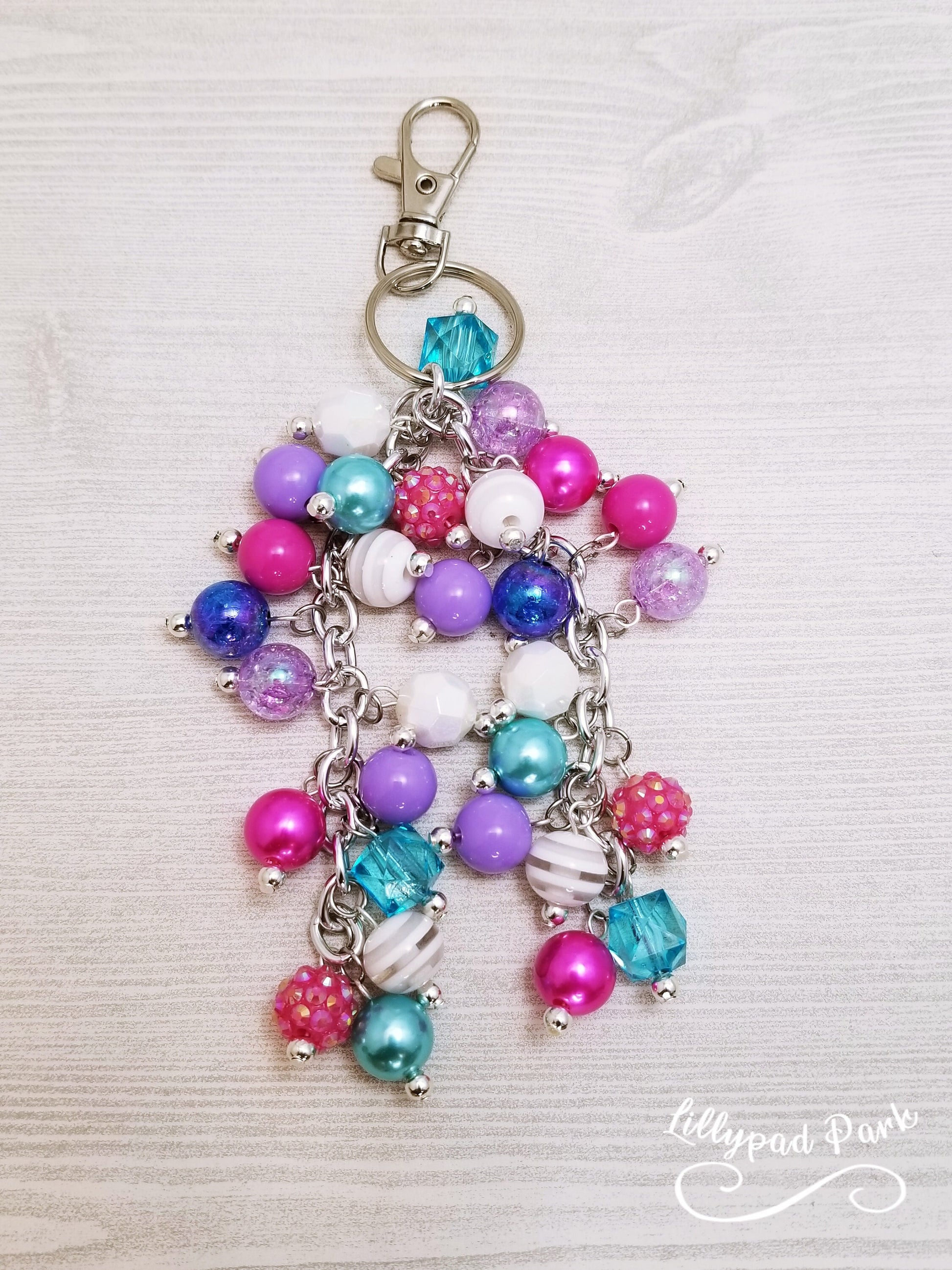 Lollipop Swirl Purse Charm