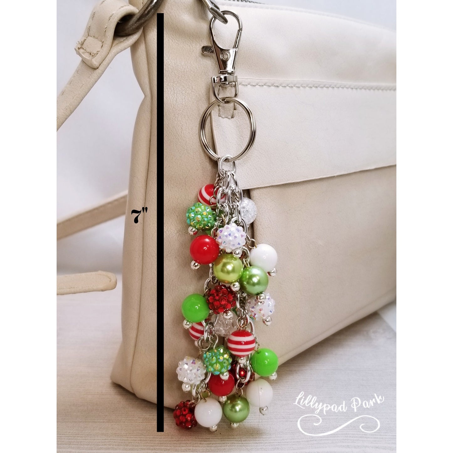 Holly Jolly Purse Charm
