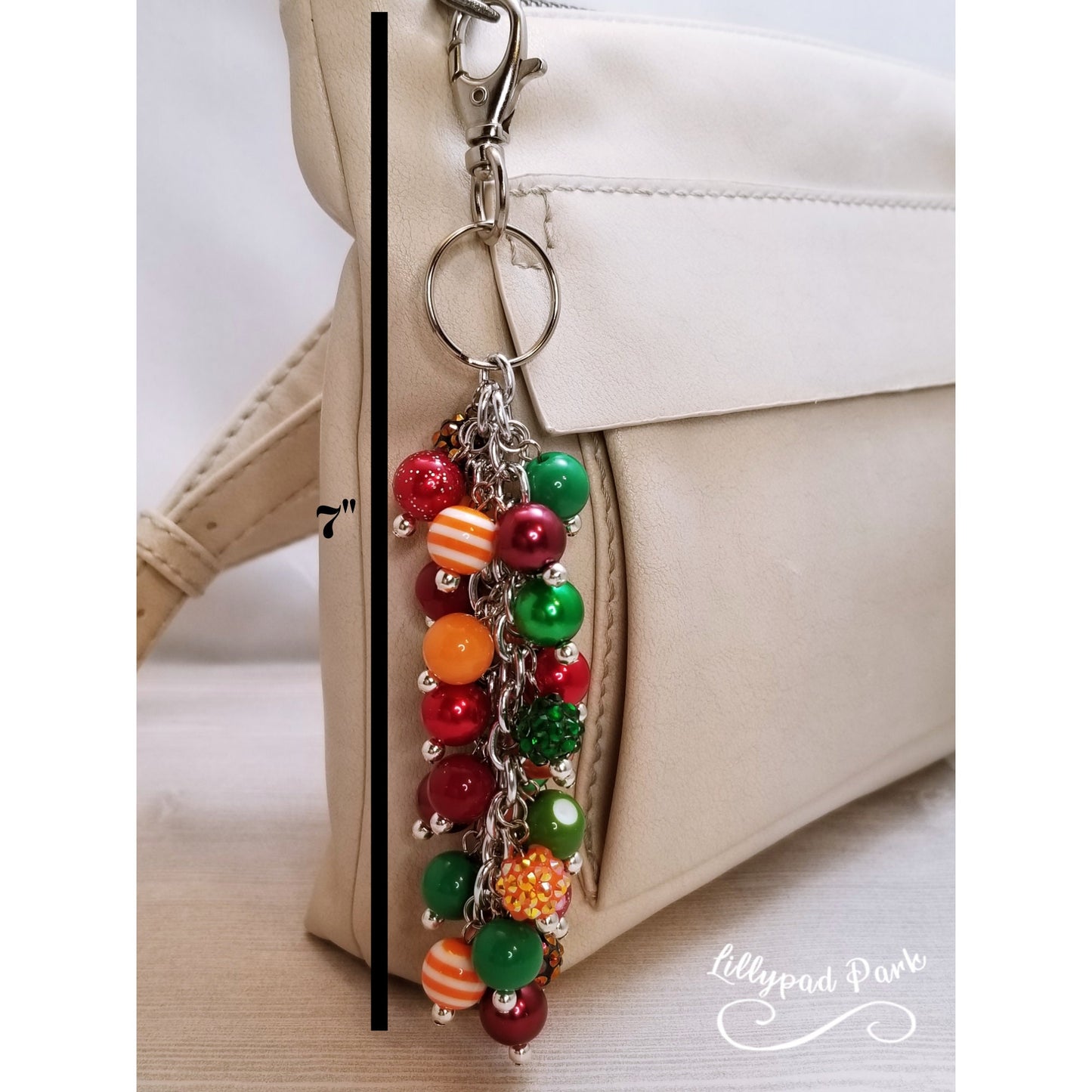 Happy Fall Purse Charm