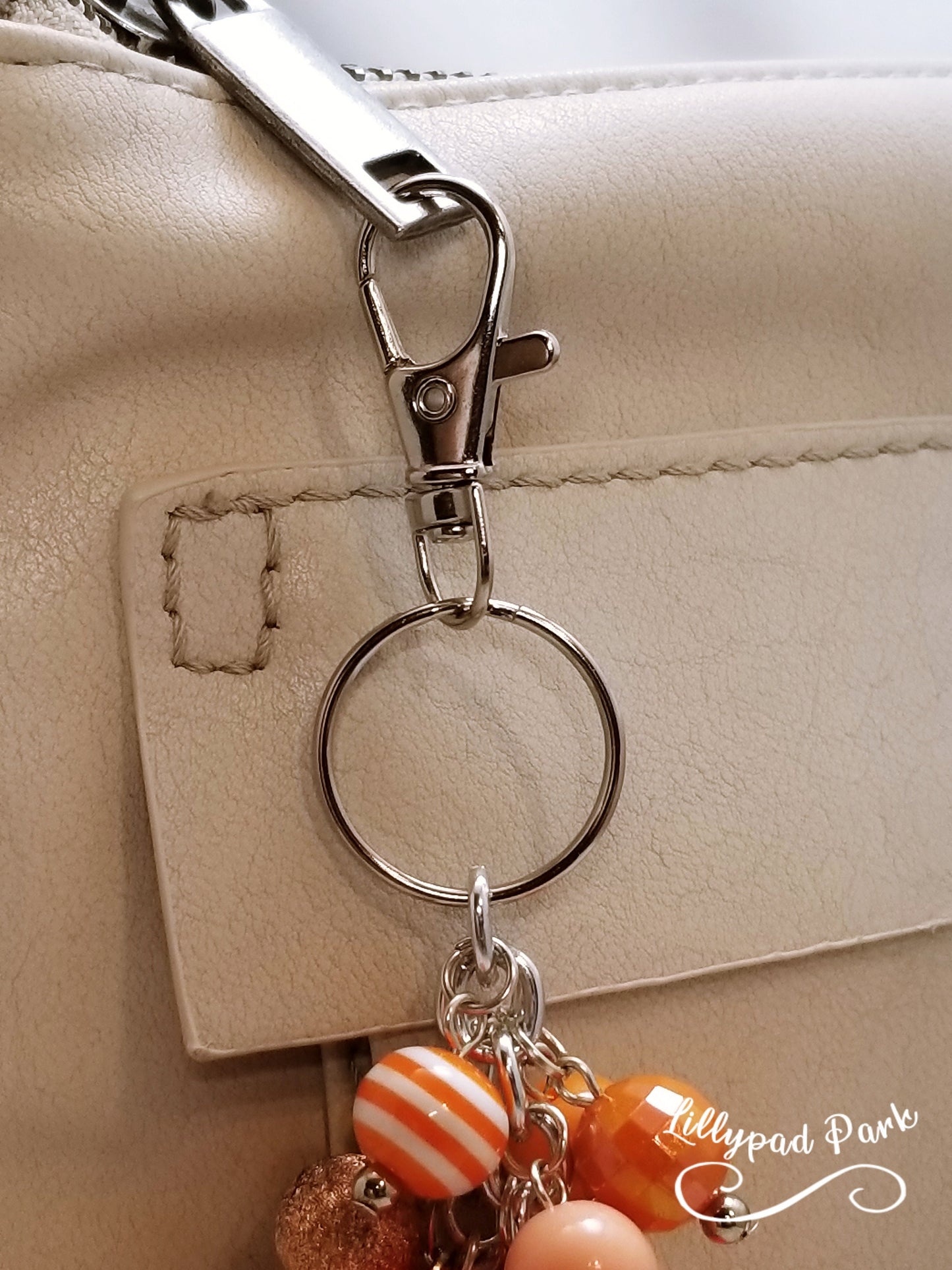 Orange Blossom Purse charm