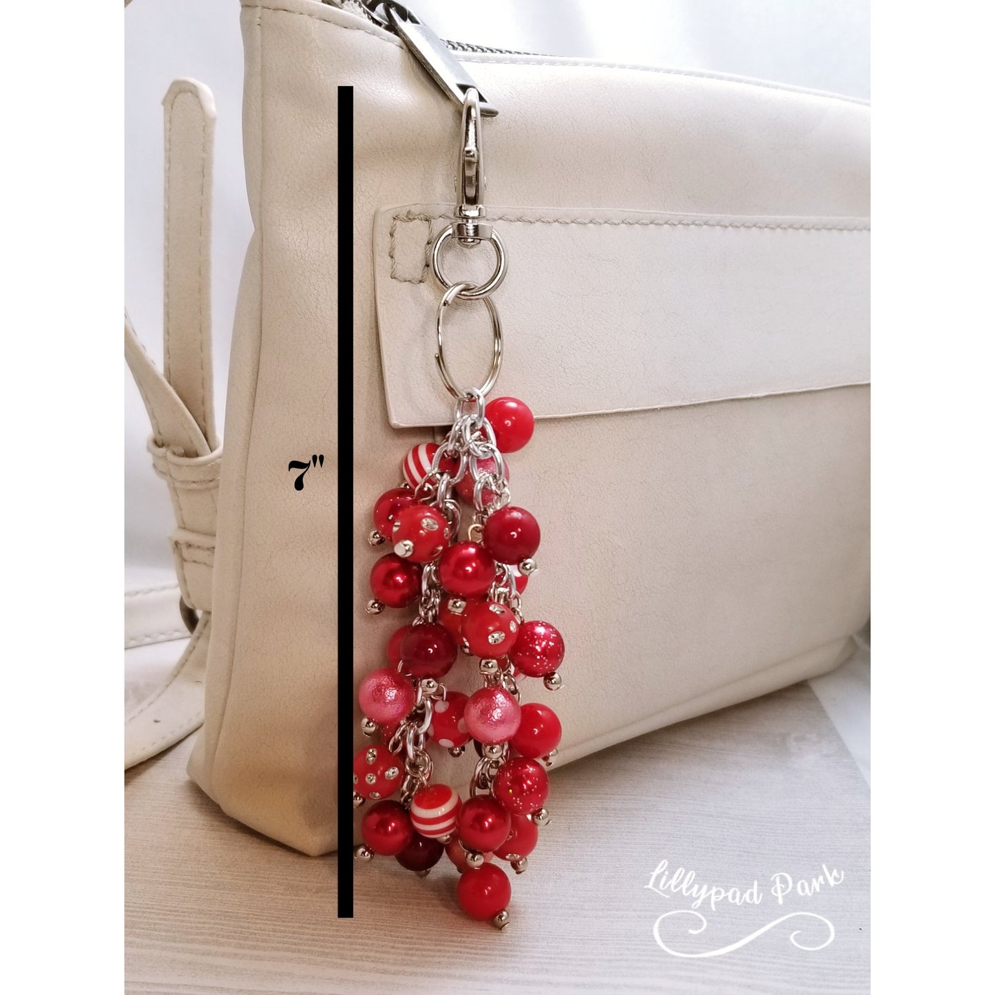 Rudy Red Purse Charm