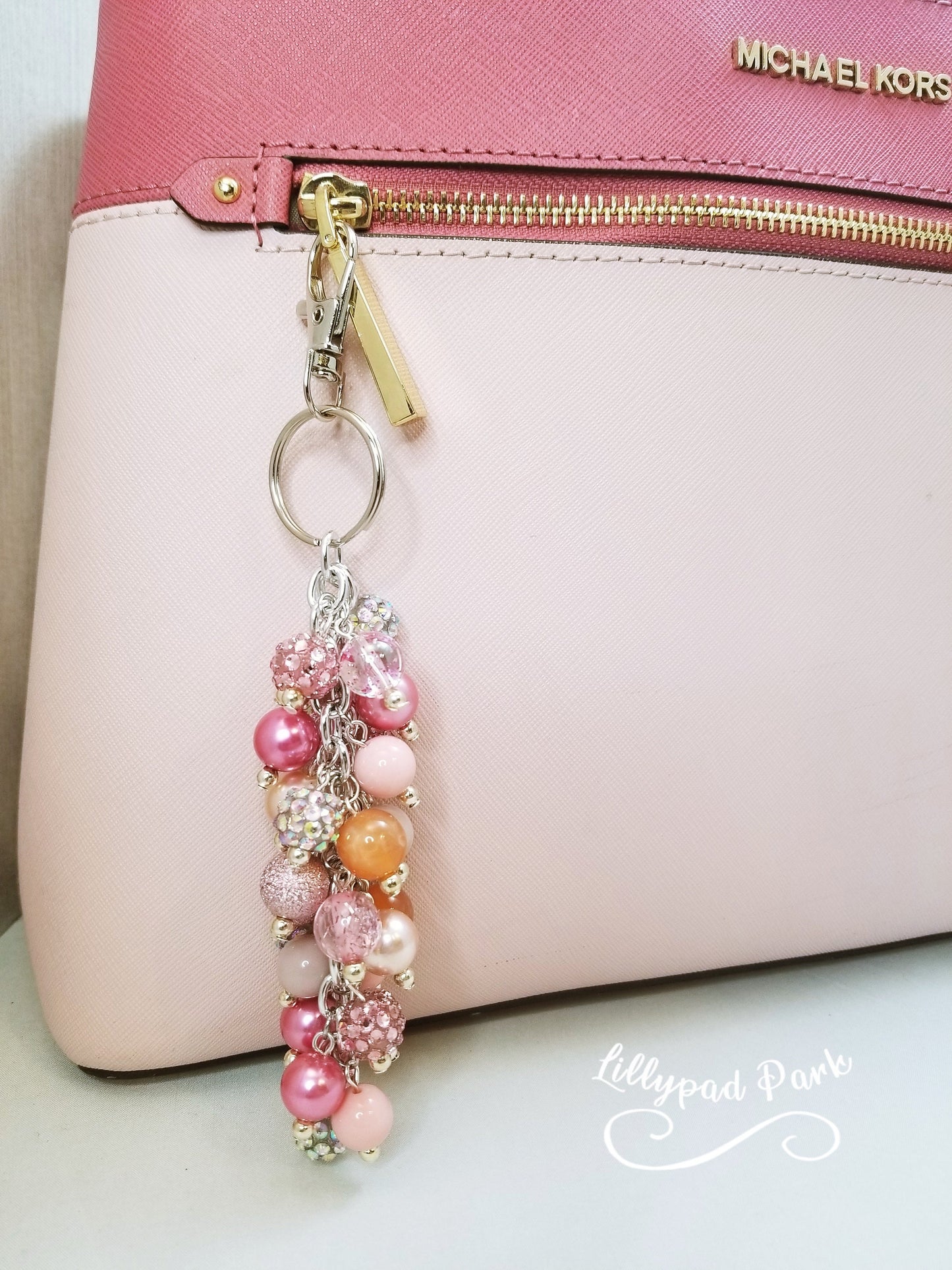 Rose Gold Purse Charm
