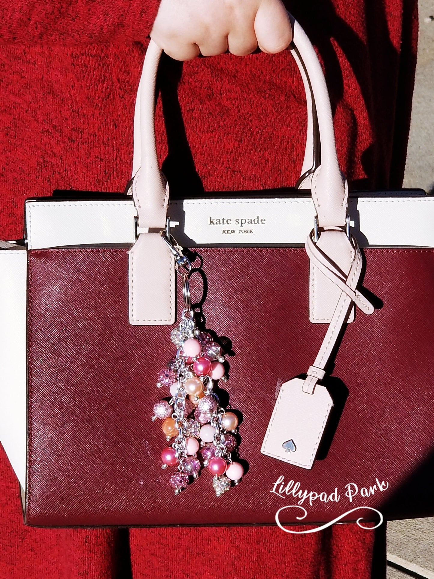 Rose Gold Purse Charm
