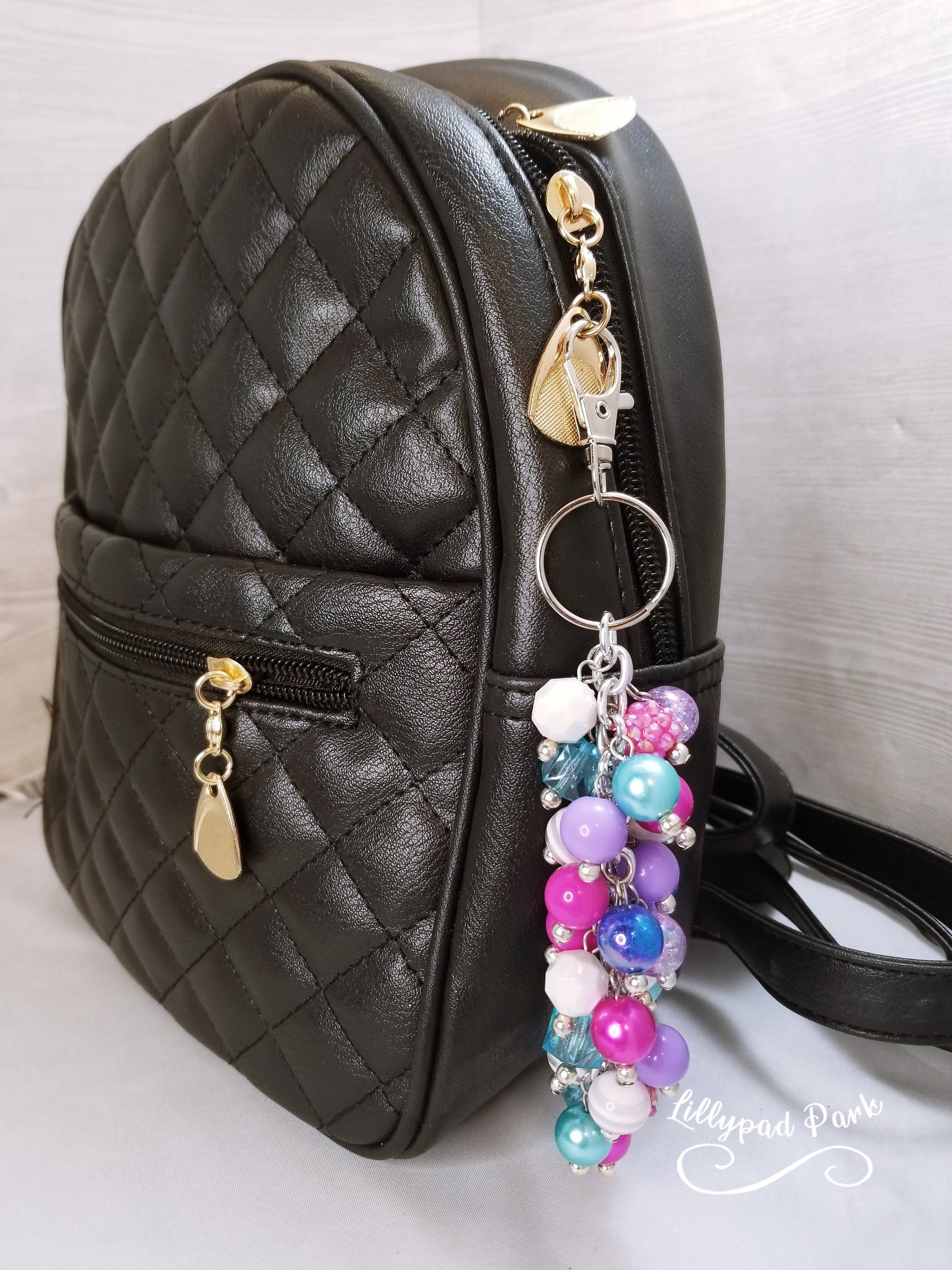 Lollipop Swirl Purse Charm