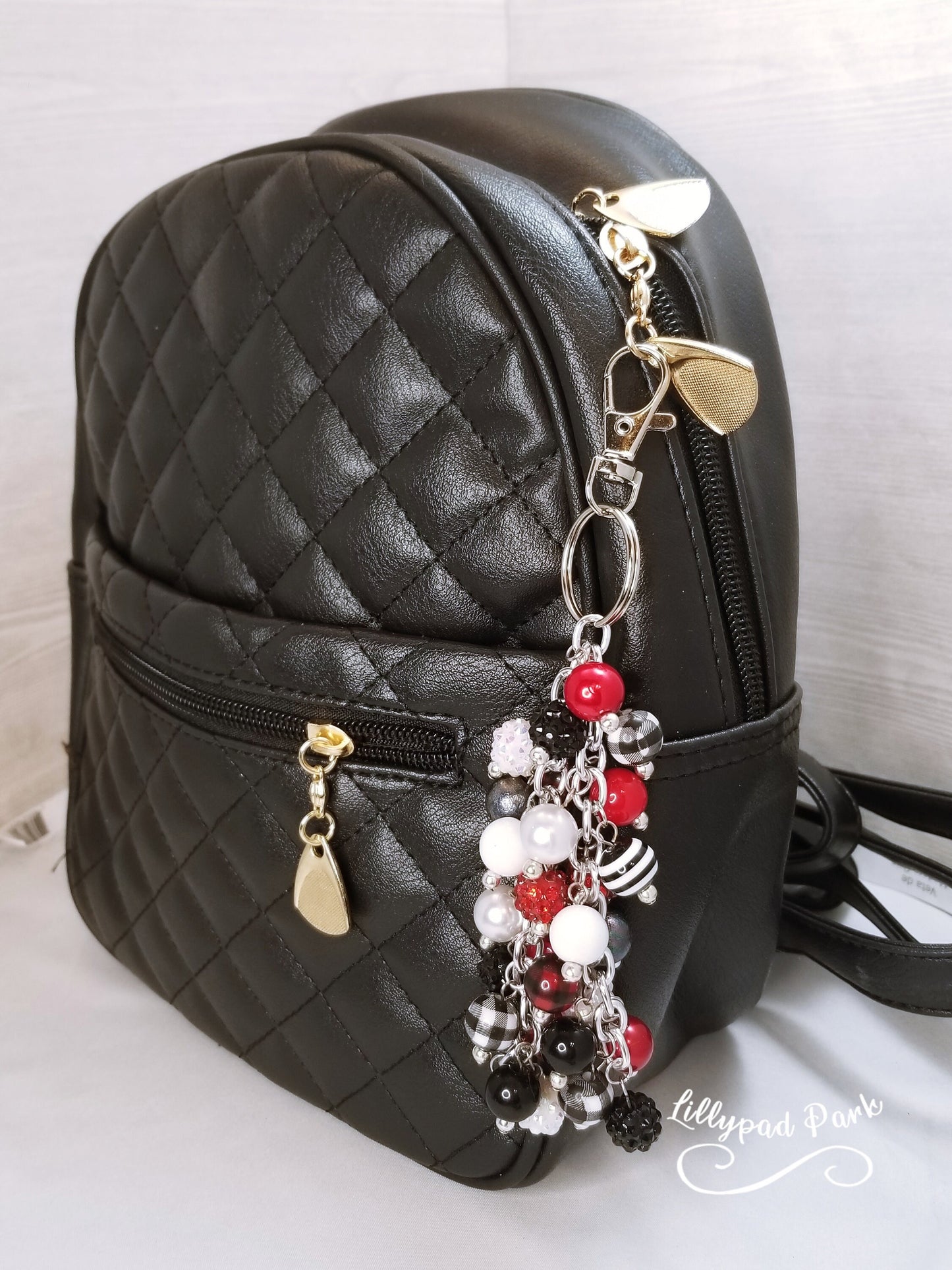 Buffalo Plaid Purse charm
