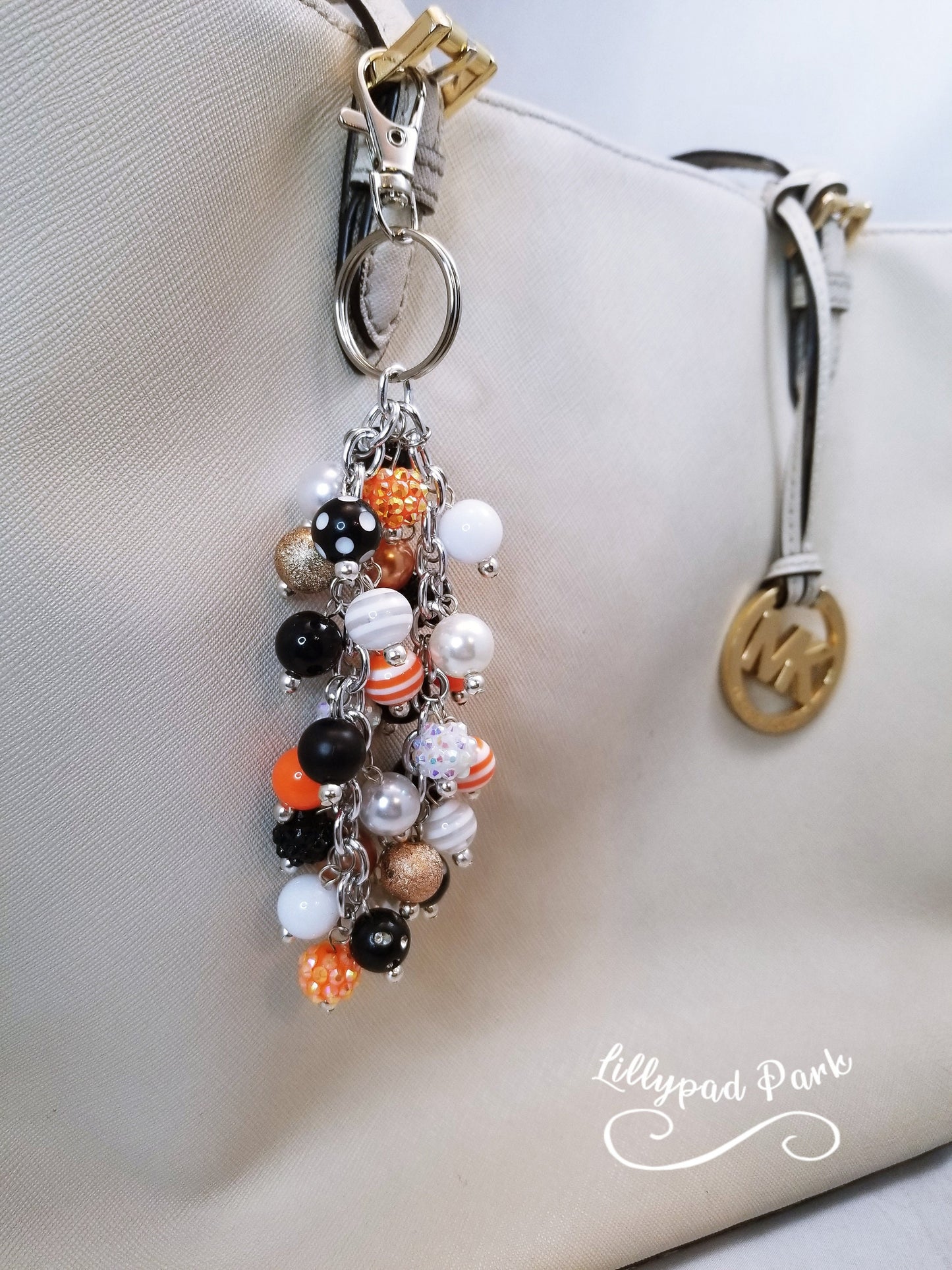 Tiger Stripe Purse charm