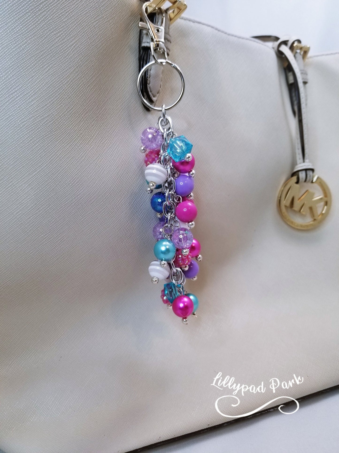 Lollipop Swirl Purse Charm