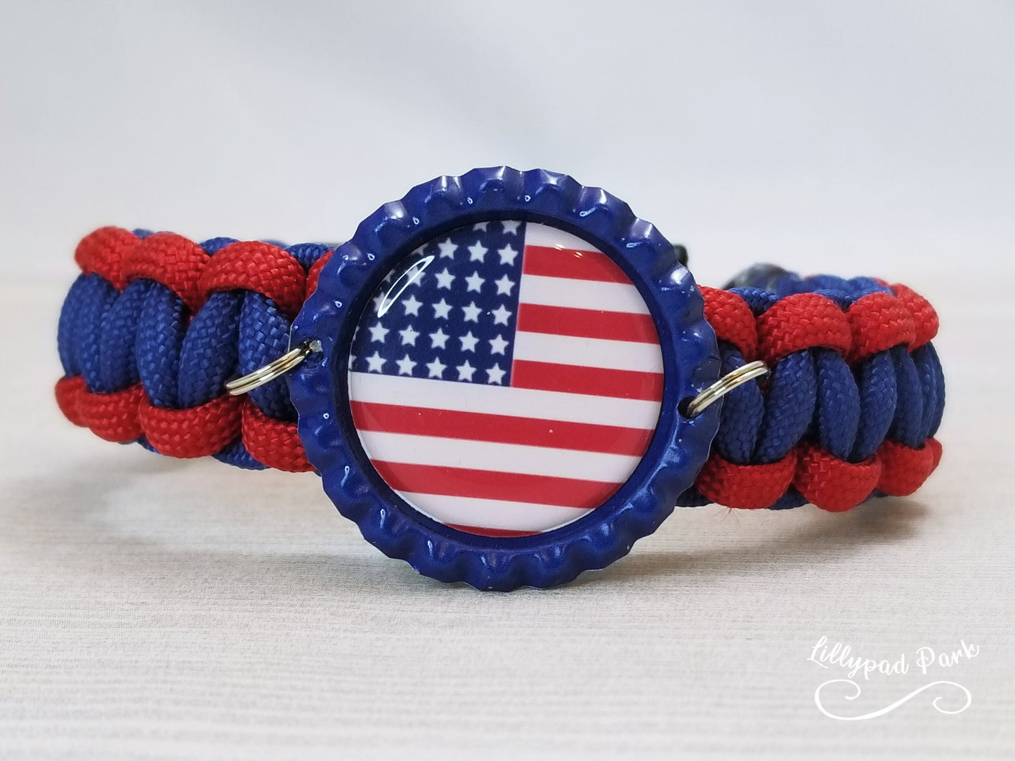 American Flag Paracord Bracelet