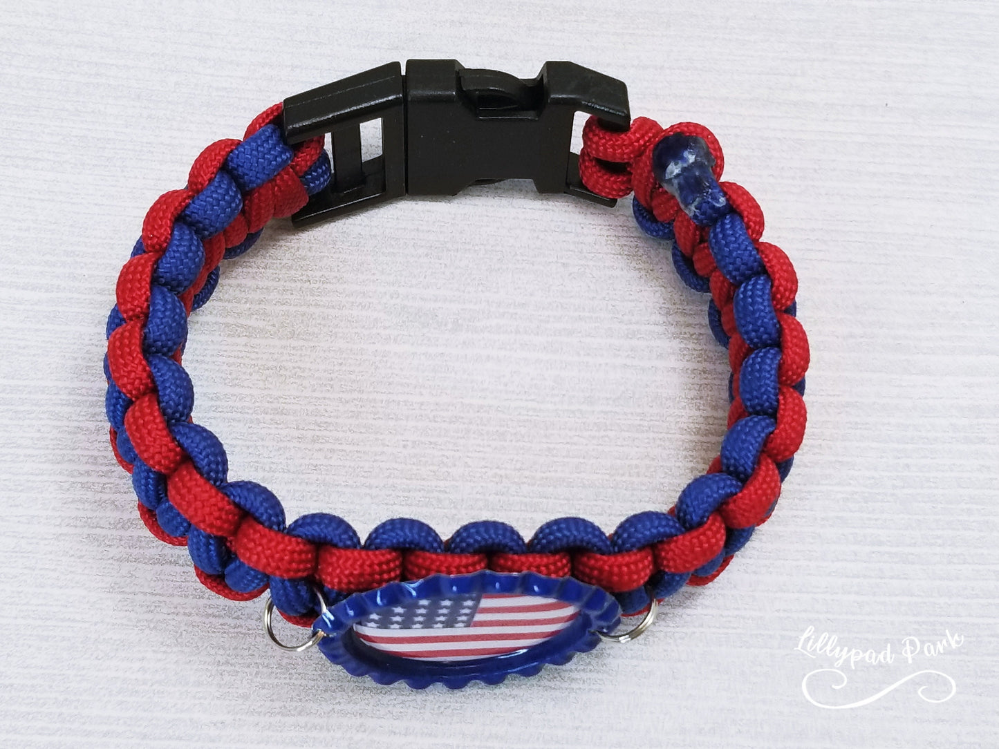 American Flag Paracord Bracelet