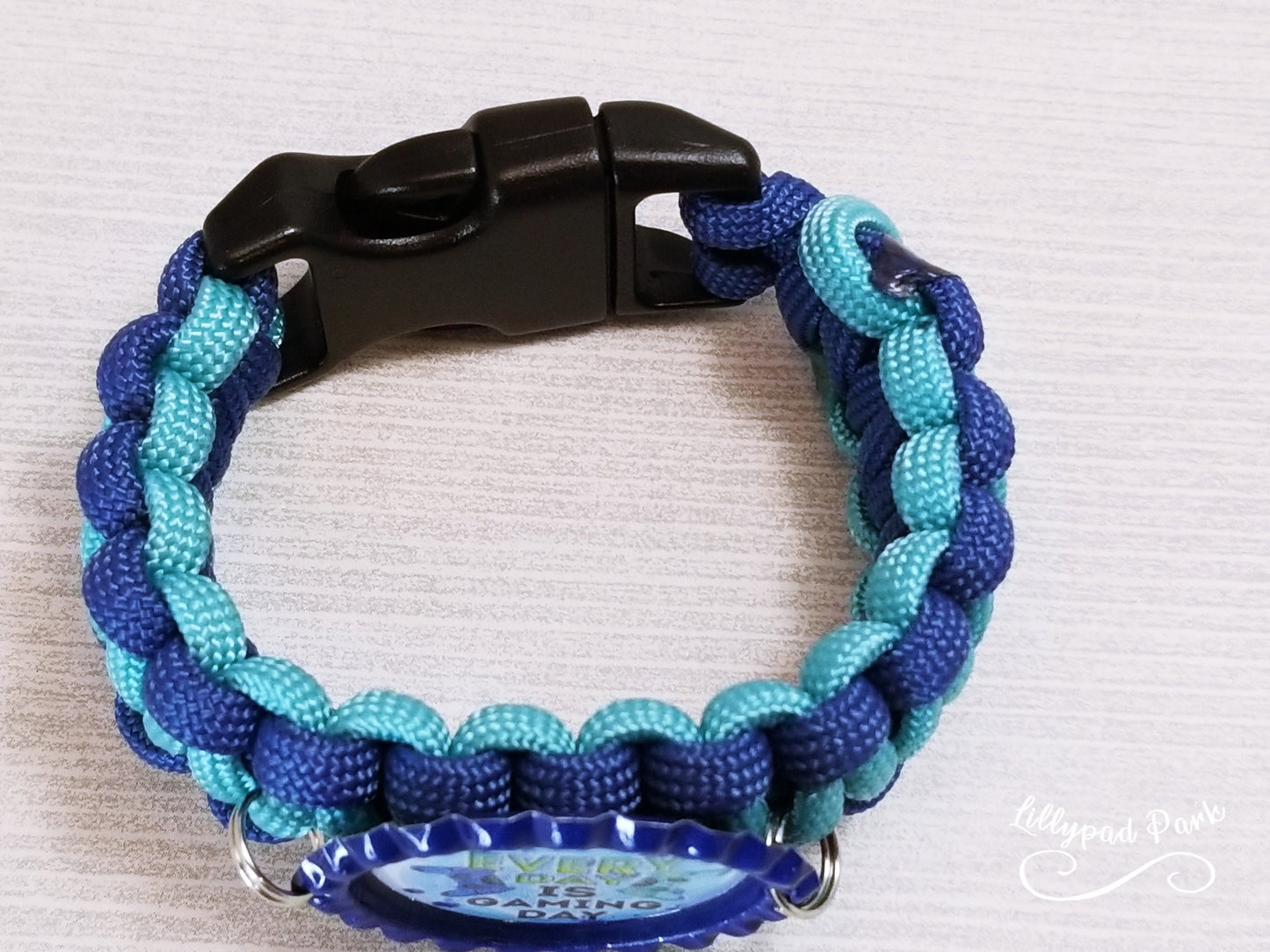 Everyday is Gaming Day paracord bracelet