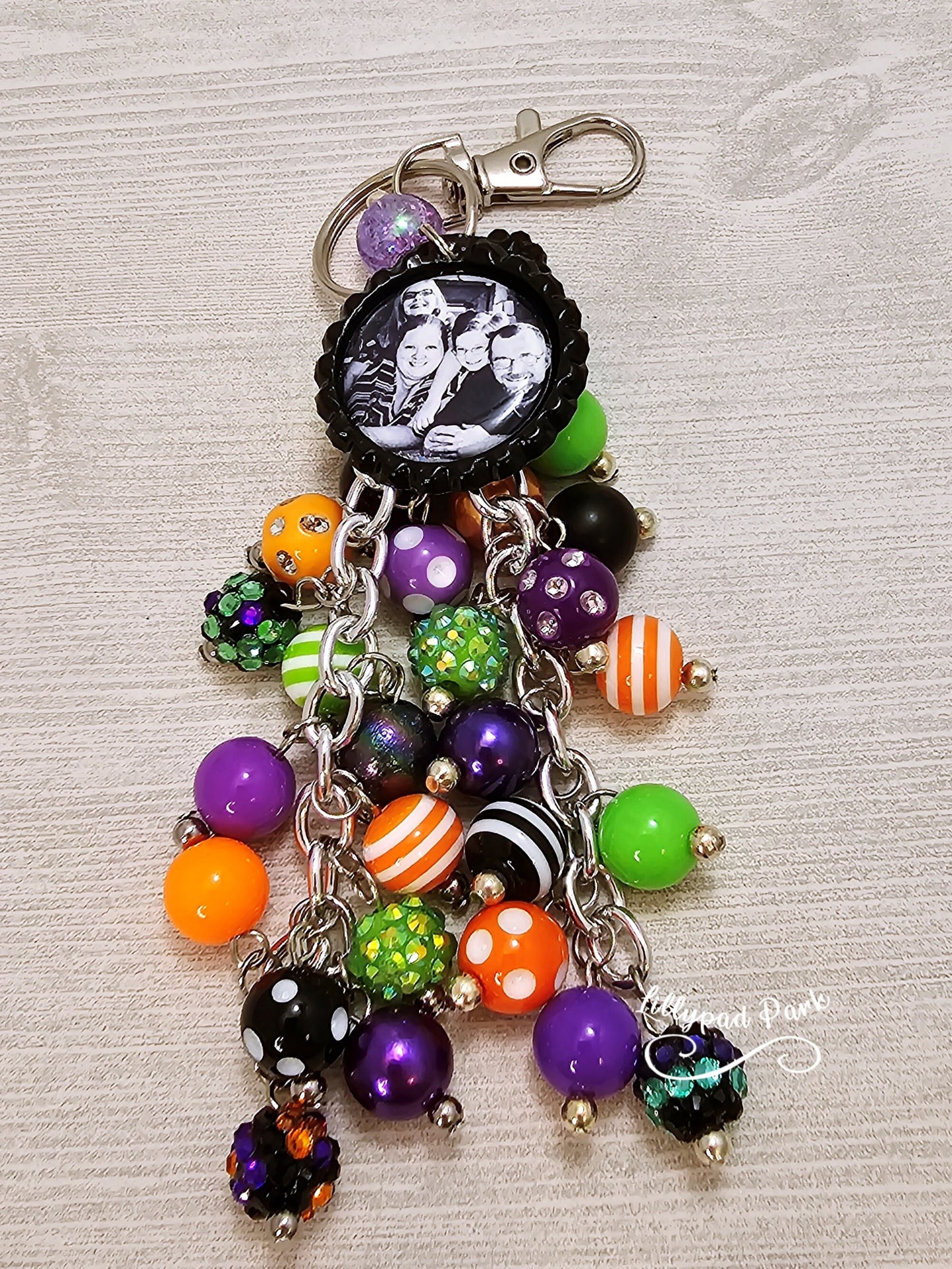 Picture Mothers day gift, Halloween Purse Charm