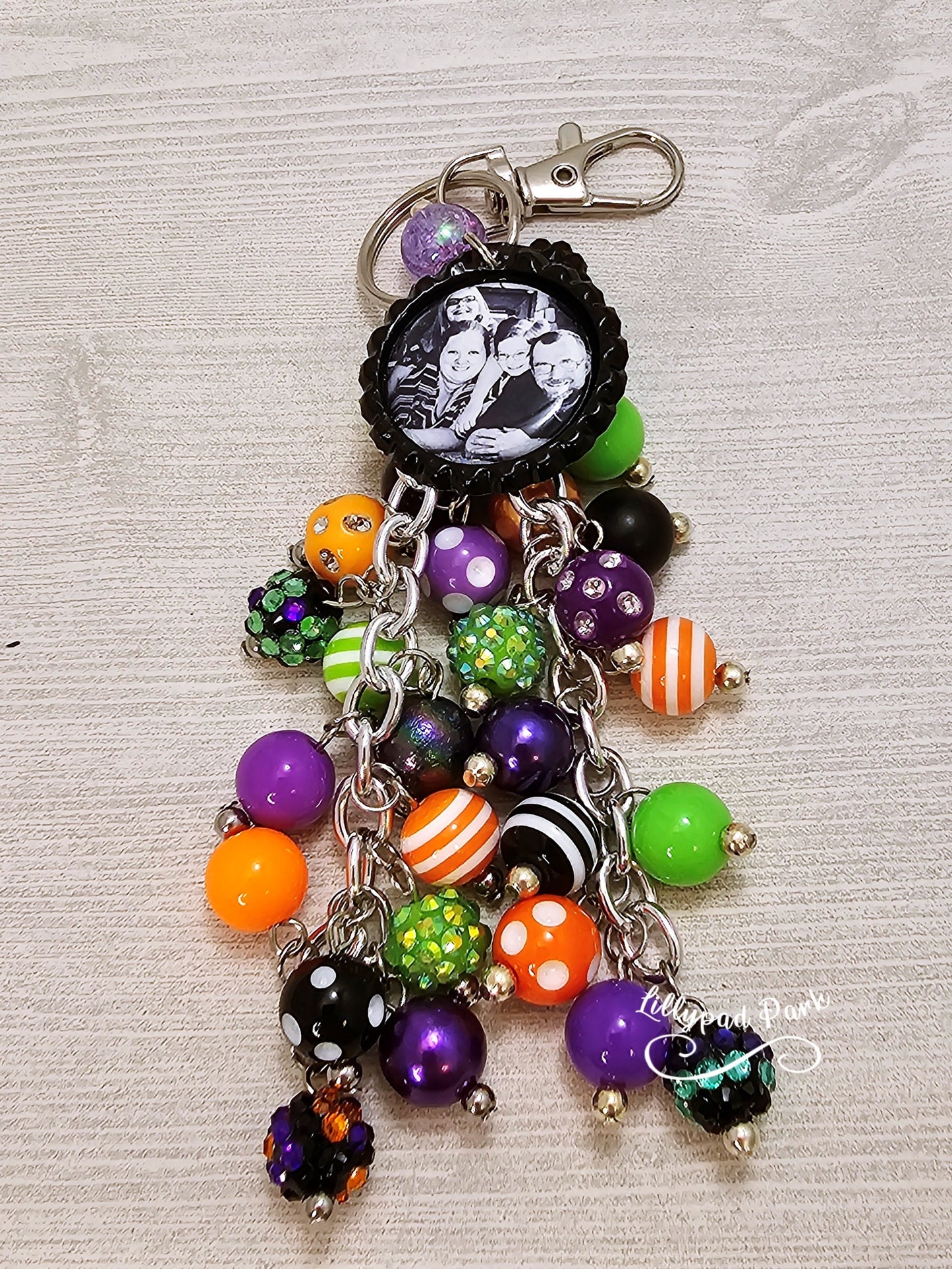 Picture Mothers day gift, Halloween Purse Charm