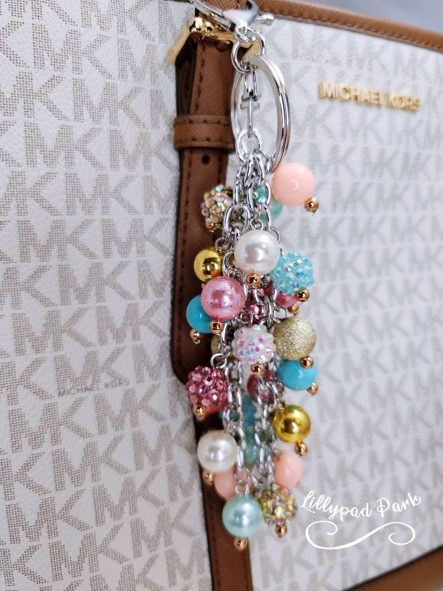 Gold Mint Purse Charm