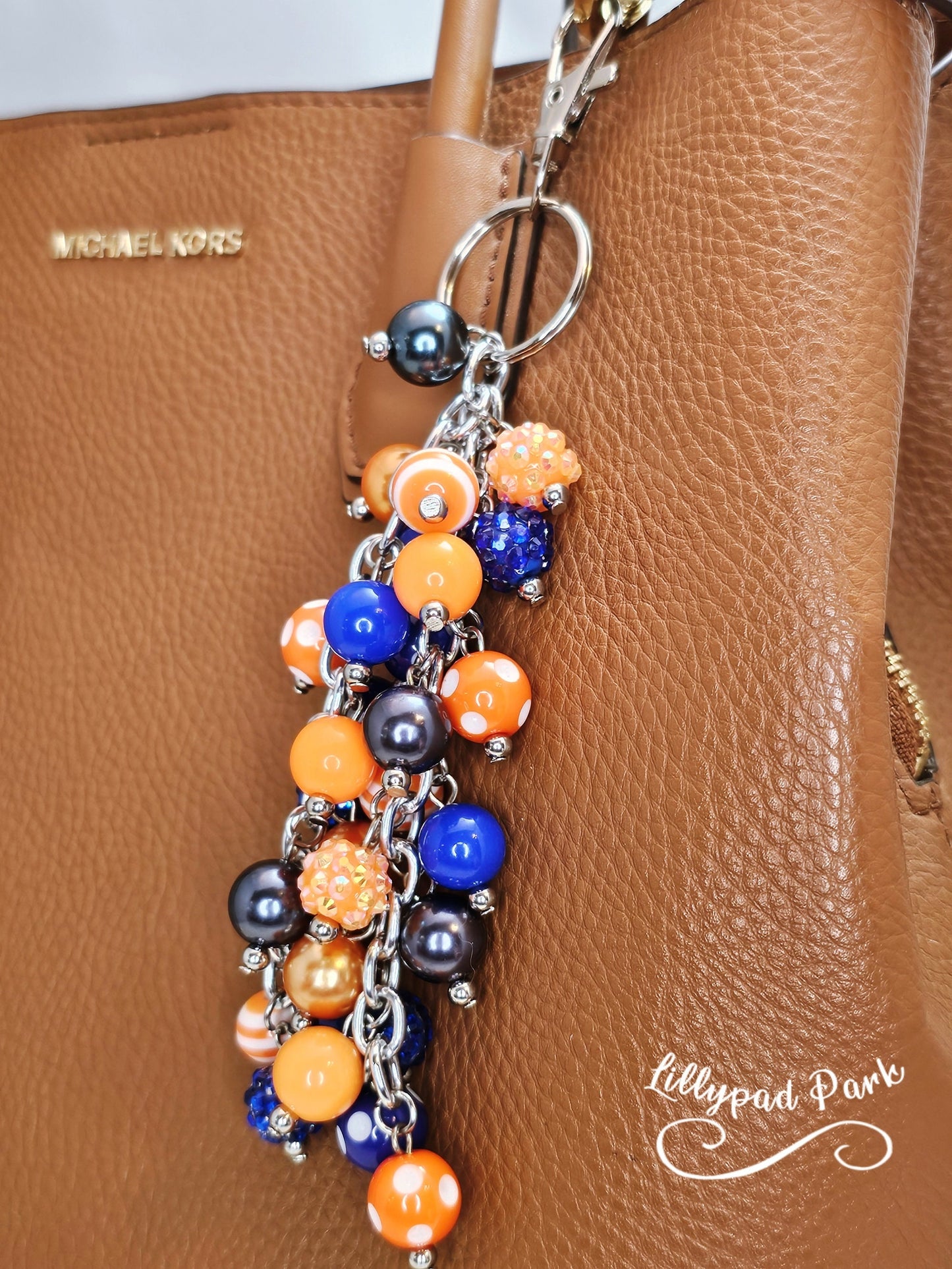 Sapphire Sunset Purse Charm