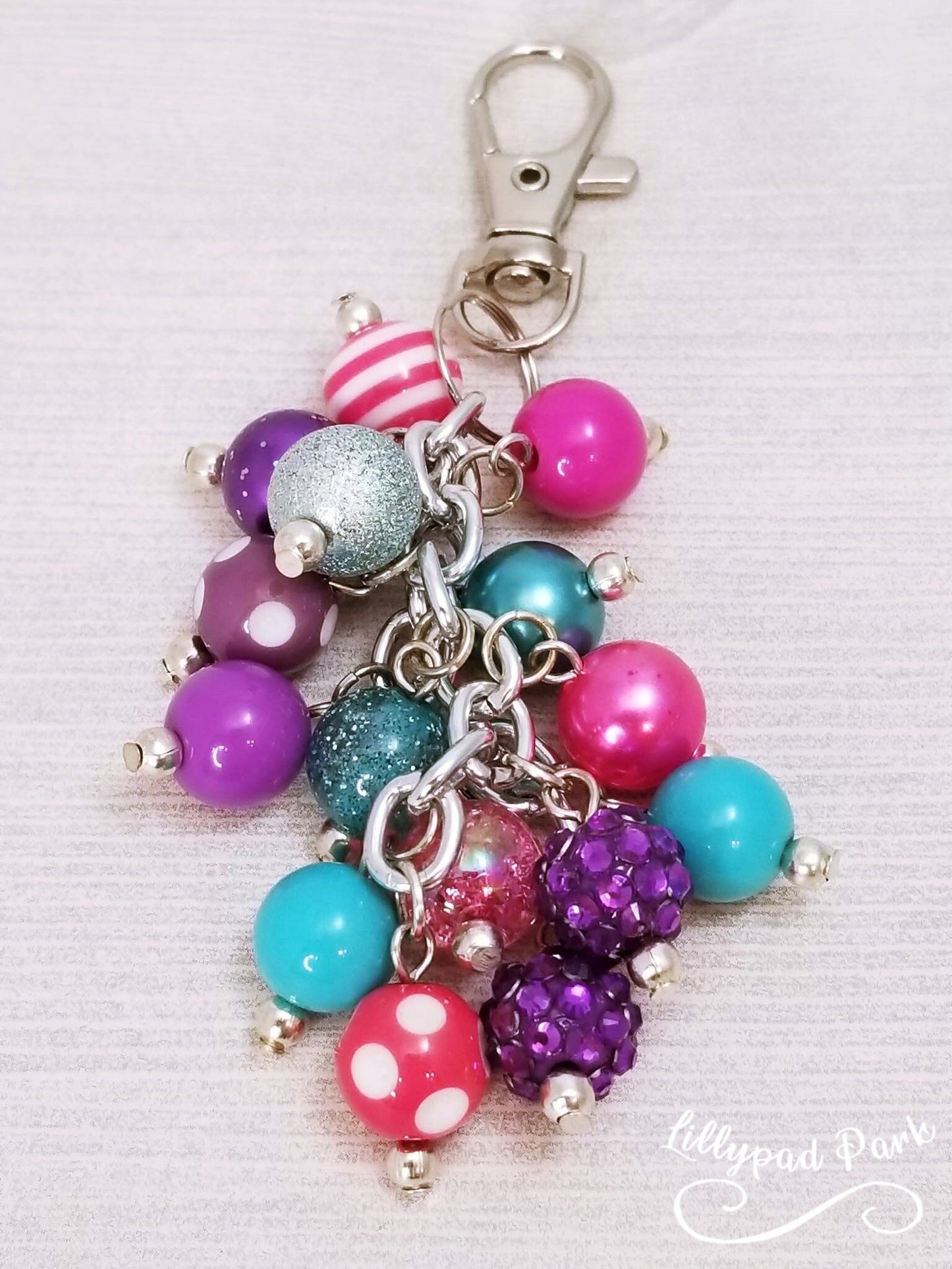 Sparkling Unicorn Purse Charm