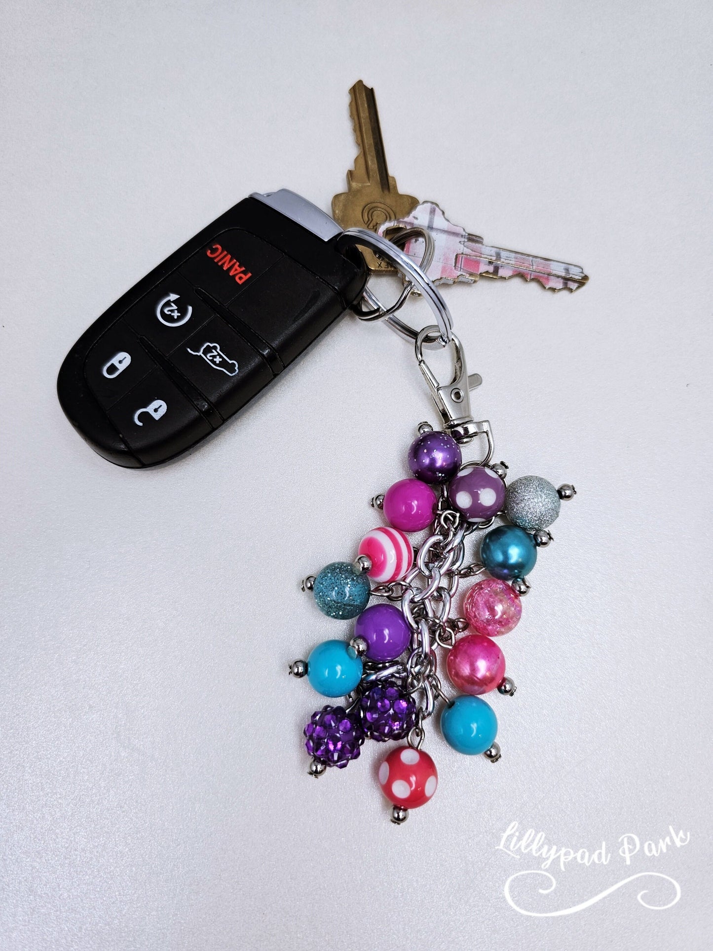 Sparkling Unicorn Purse Charm
