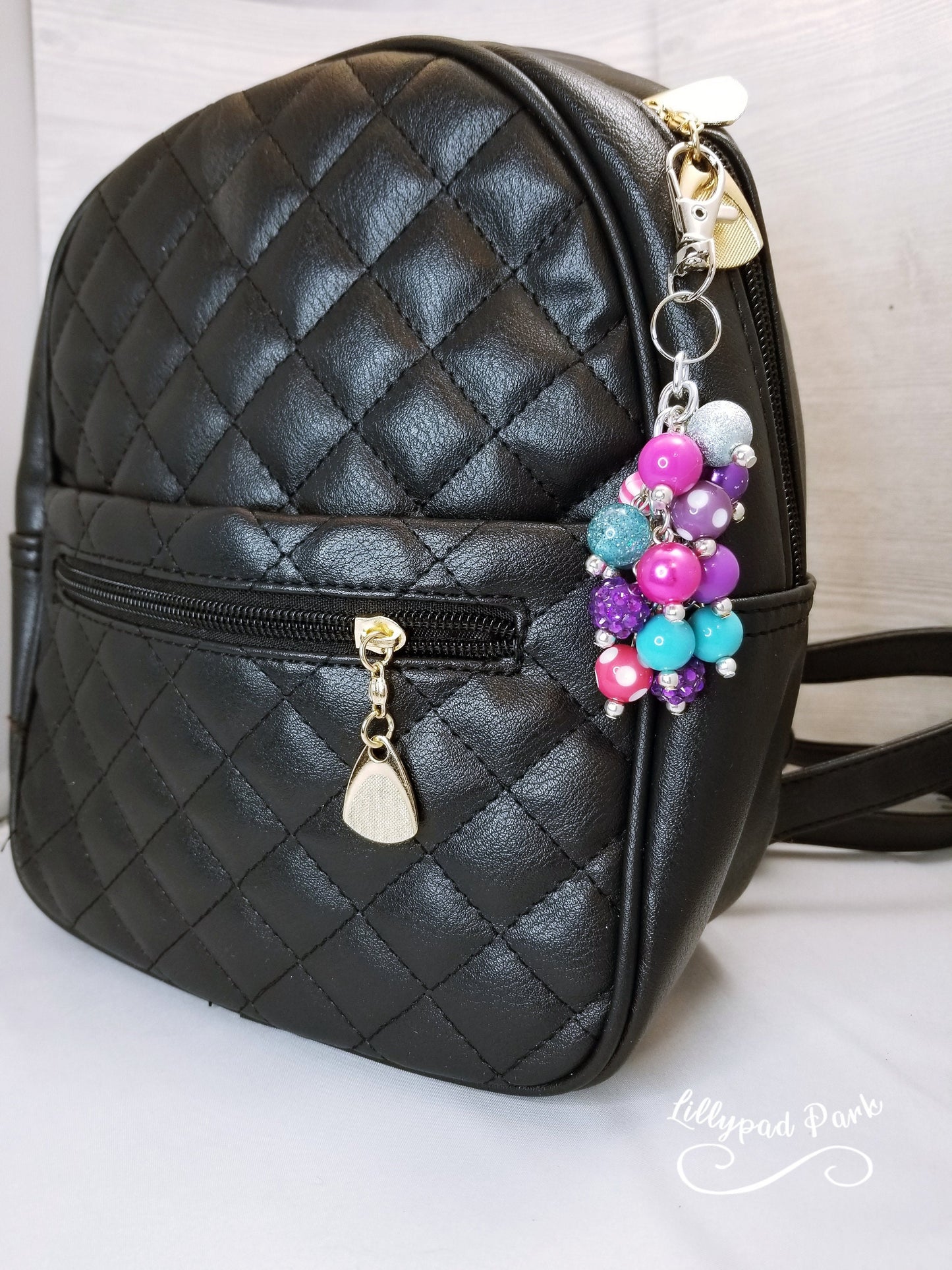 Sparkling Unicorn Purse Charm