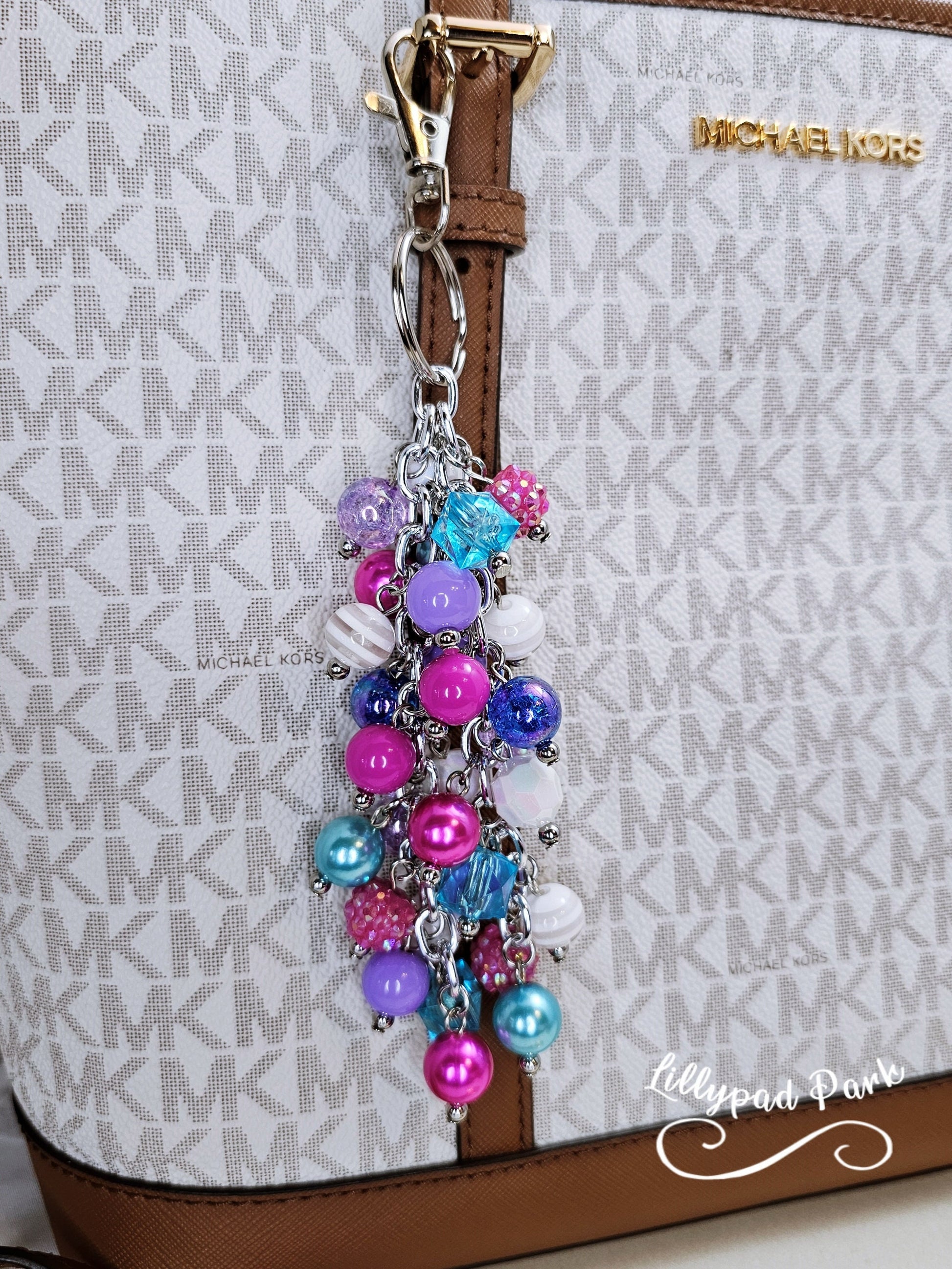 Lollipop Swirl Purse Charm