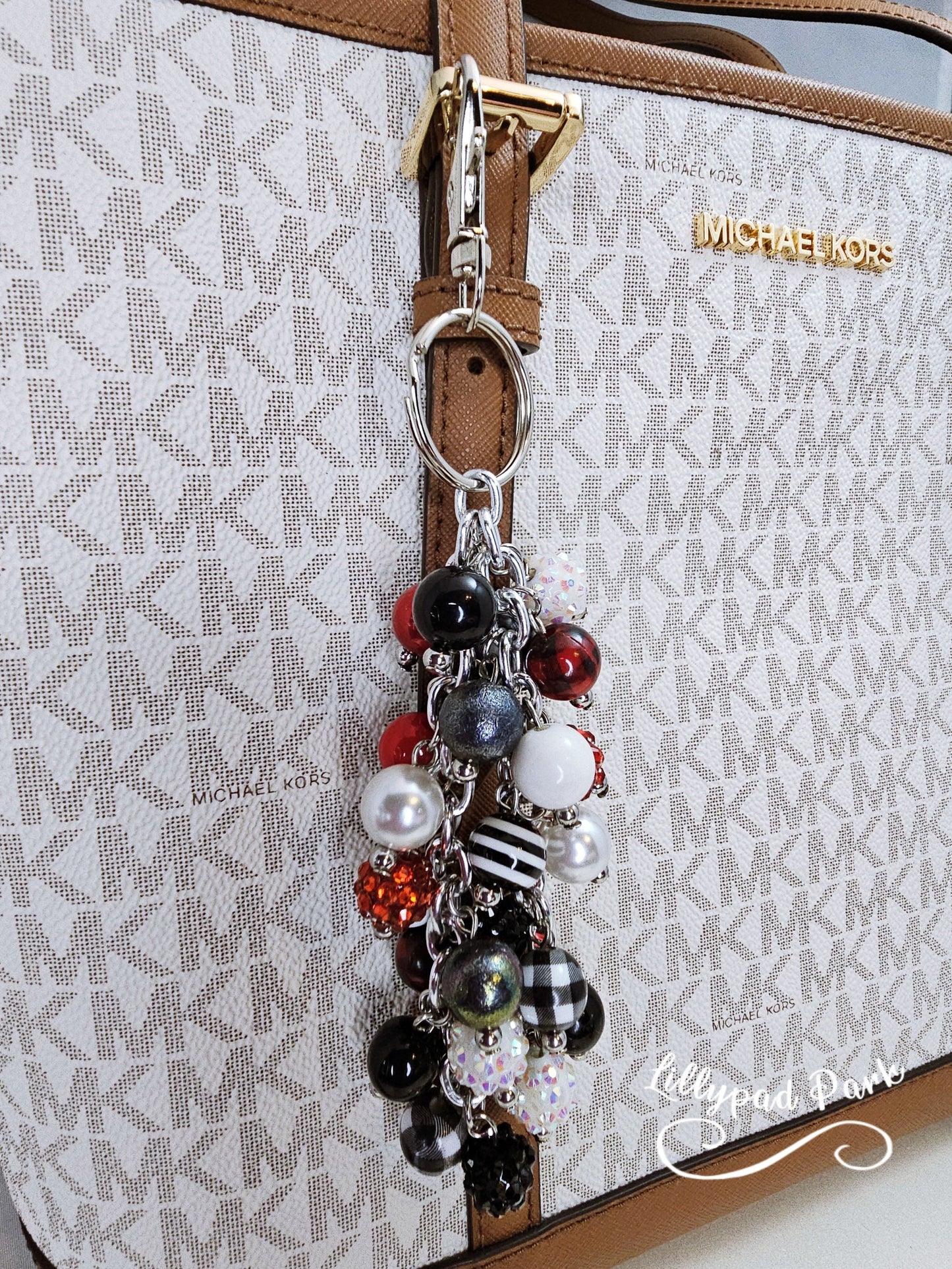 Buffalo Plaid Purse charm