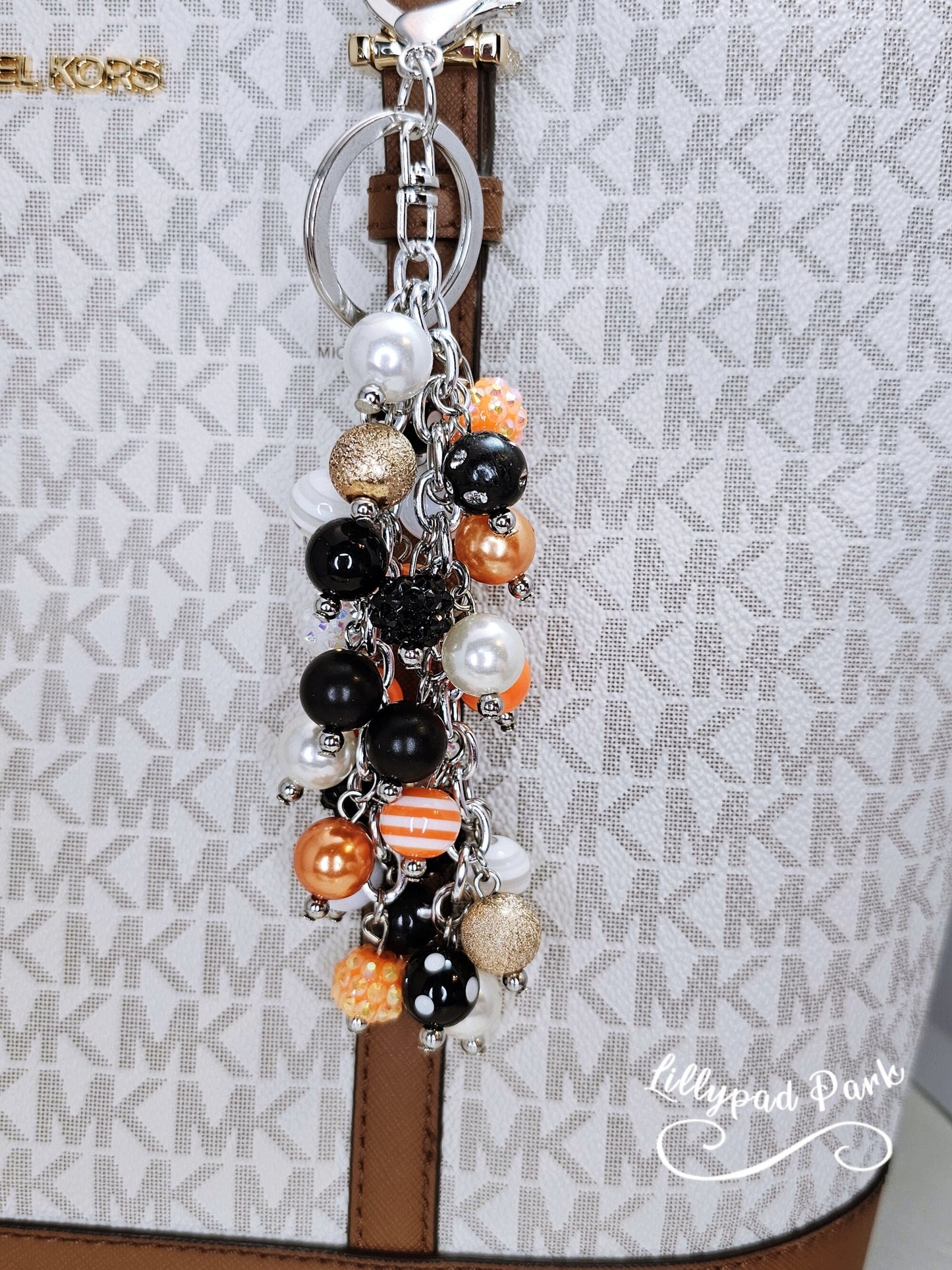 Tiger Stripe Purse charm