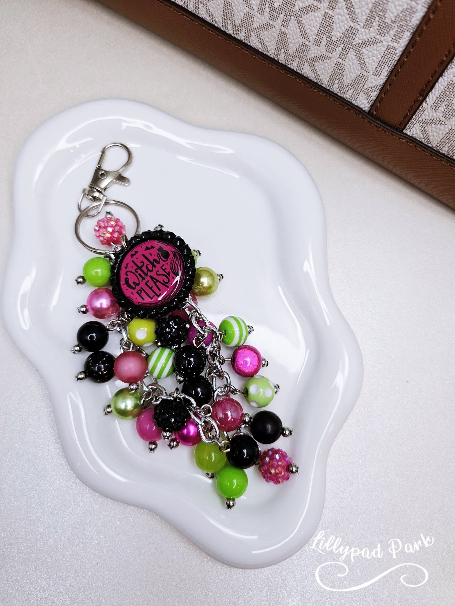 Witch Please Dragon Fruit Purse Charm