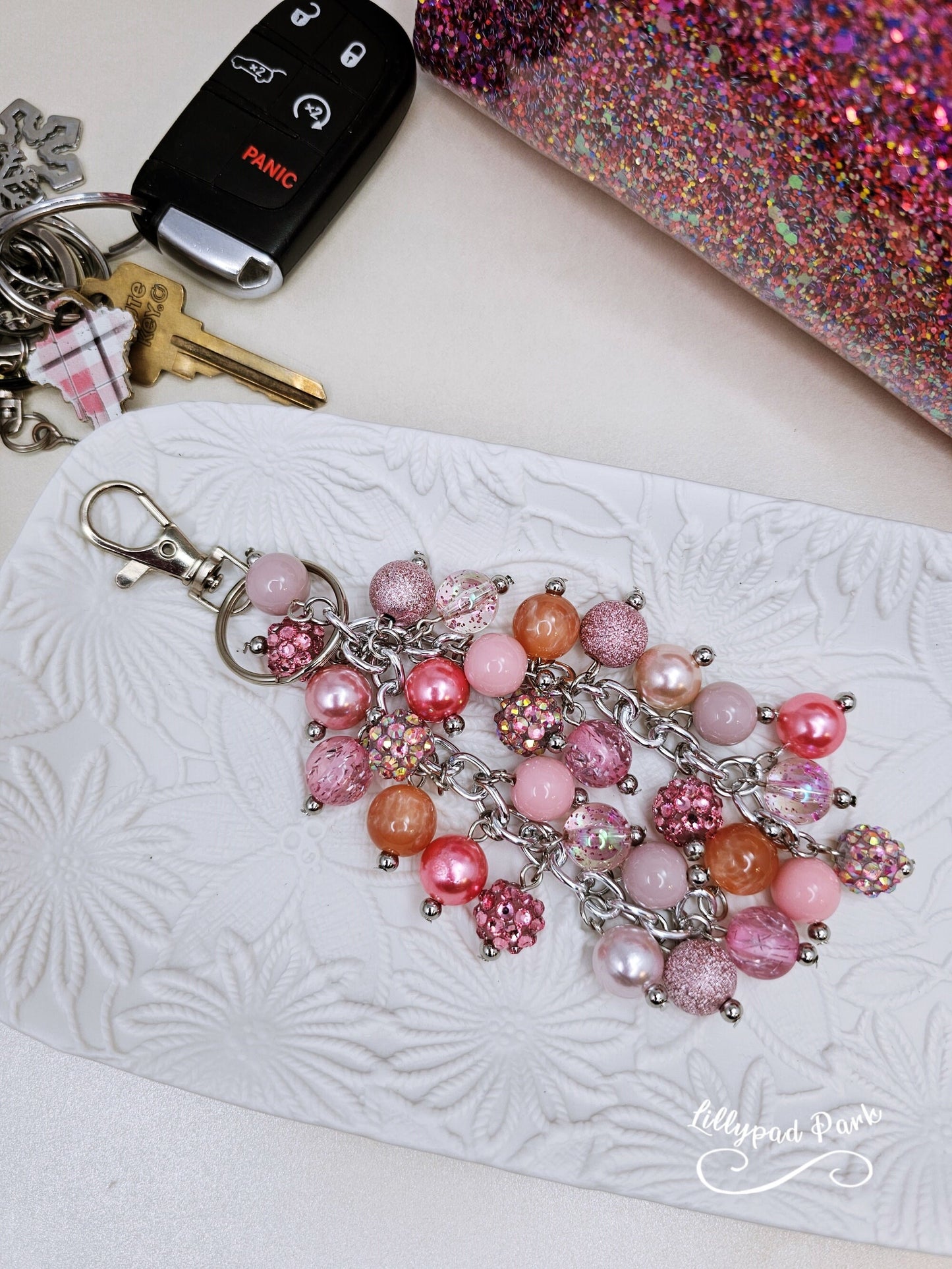 Rose Gold Purse Charm