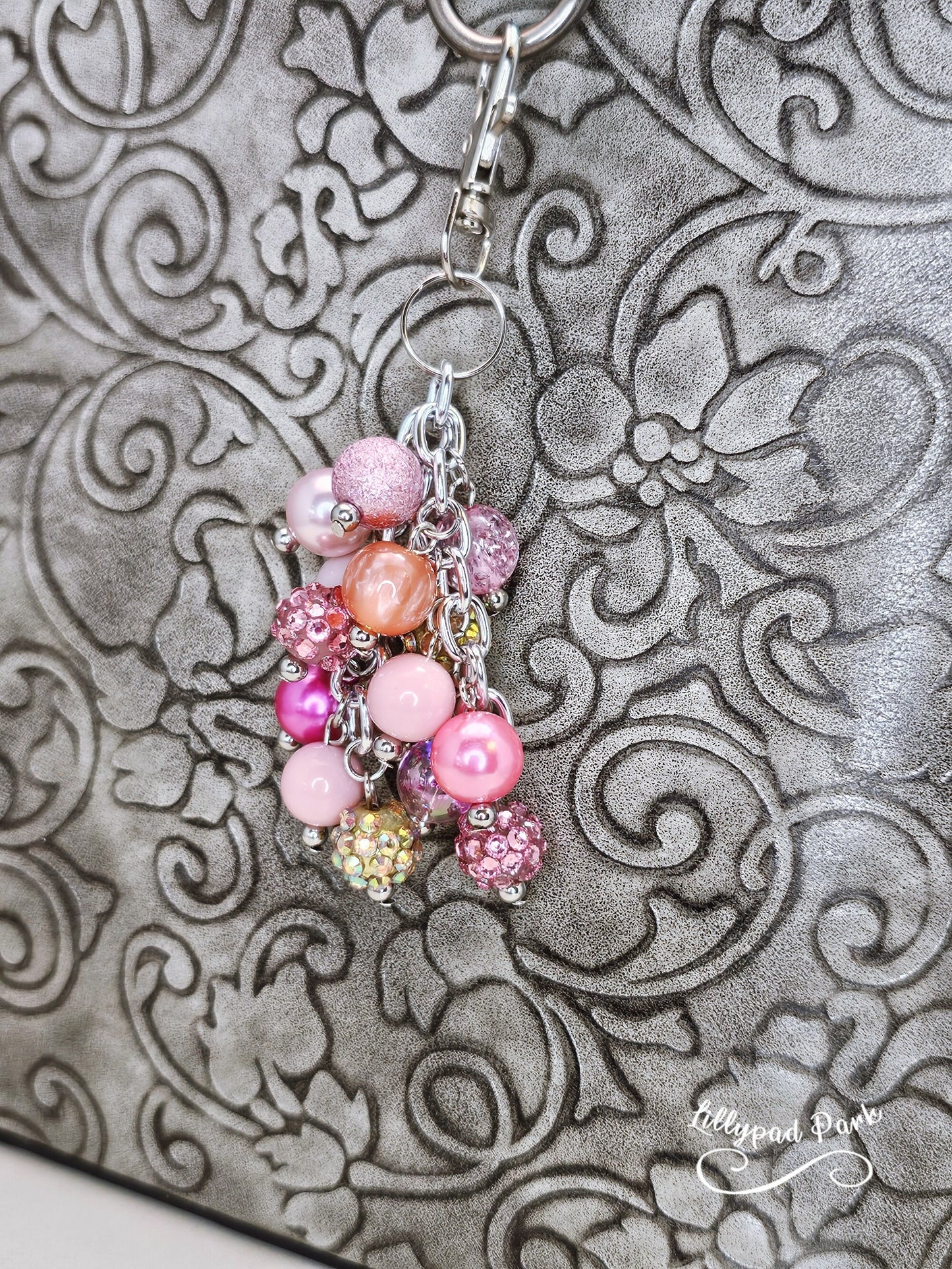 Rose Gold Mini Purse charm