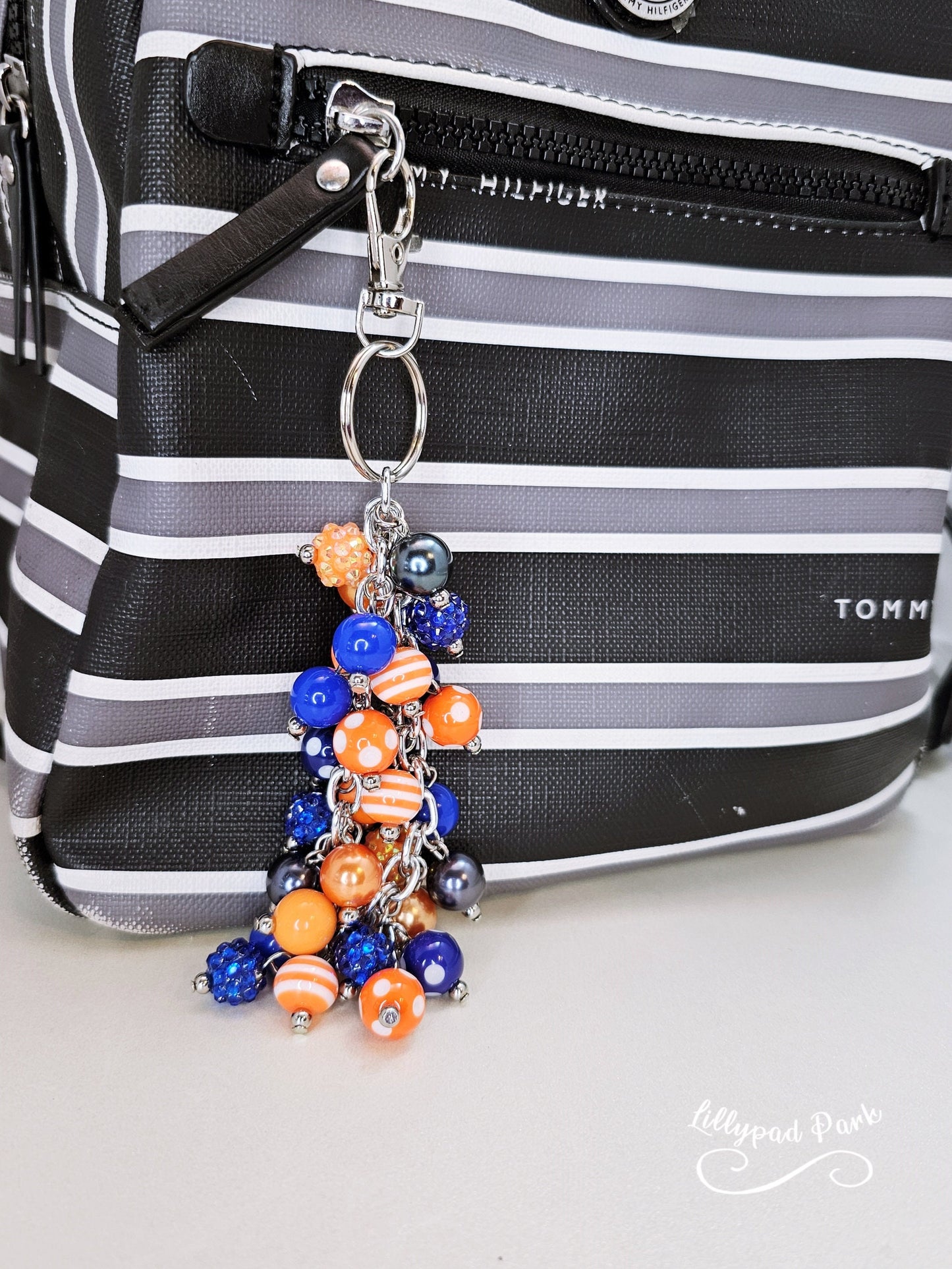 Sapphire Sunset Purse Charm