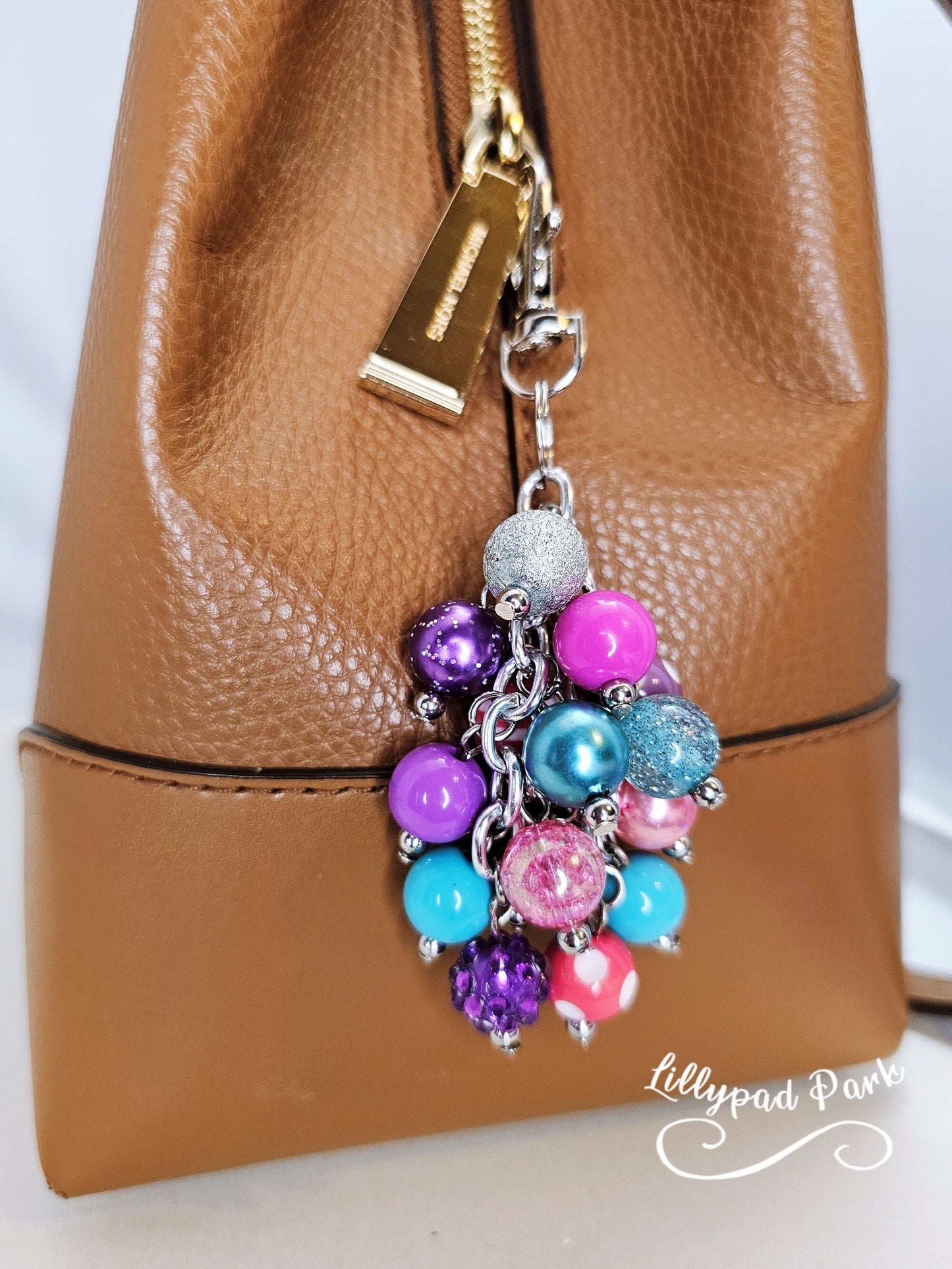 Sparkling Unicorn Purse Charm