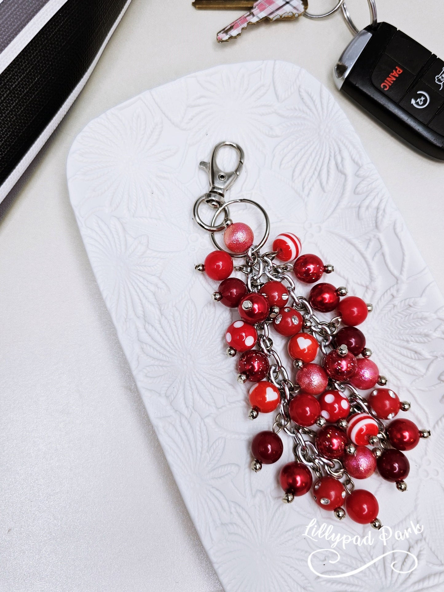 Rudy Red Purse Charm