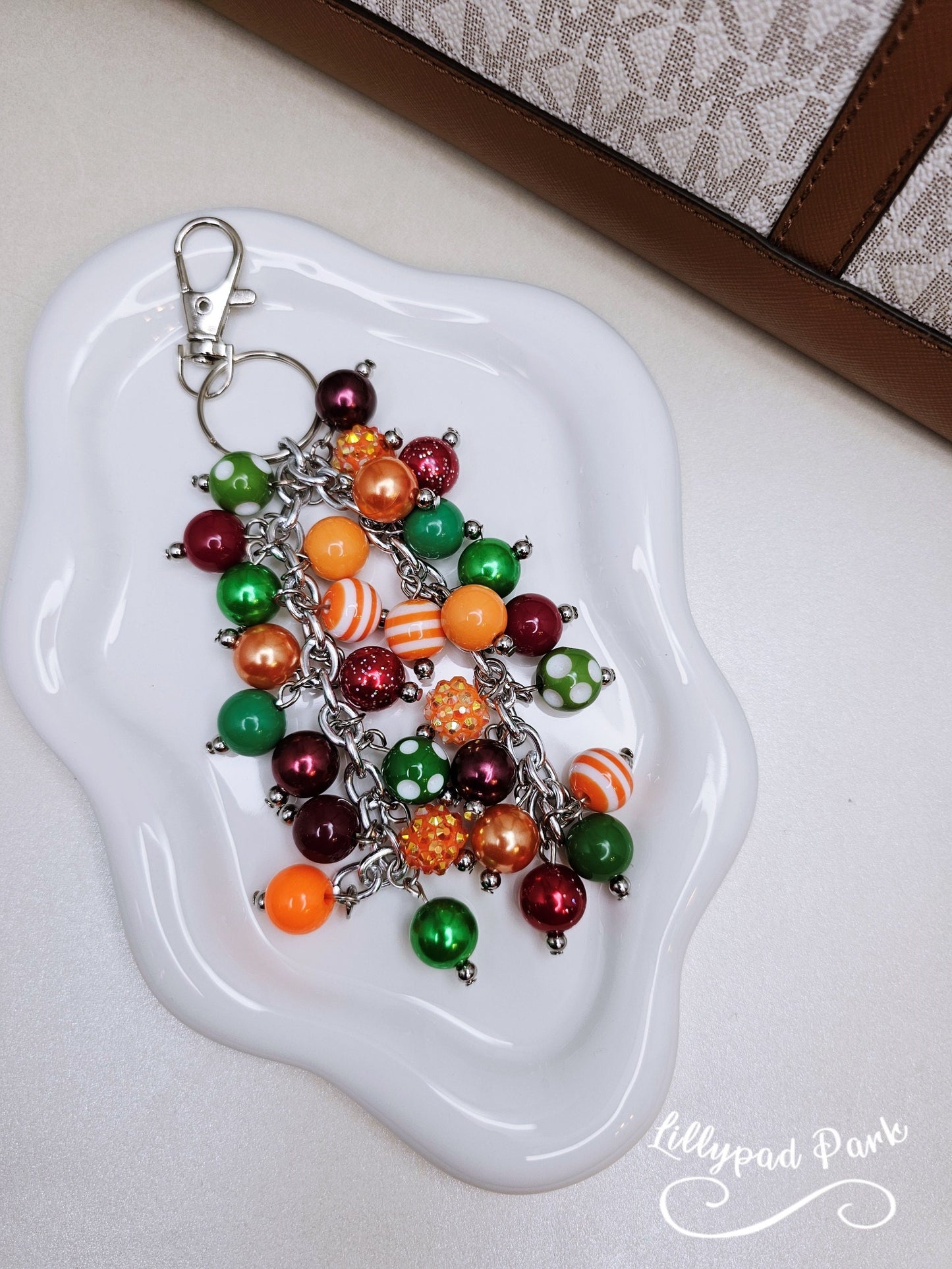 Happy Fall Purse Charm