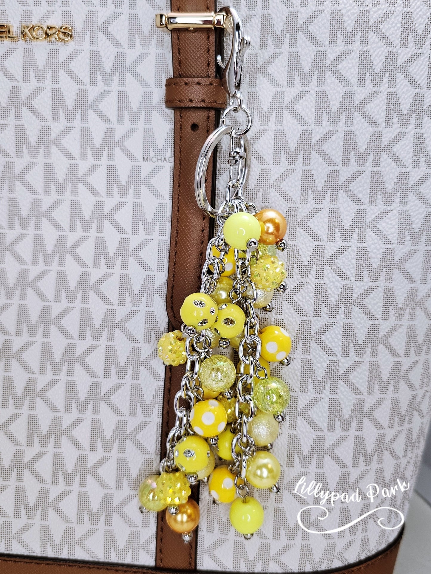 Sunshine Yellow Purse Charm