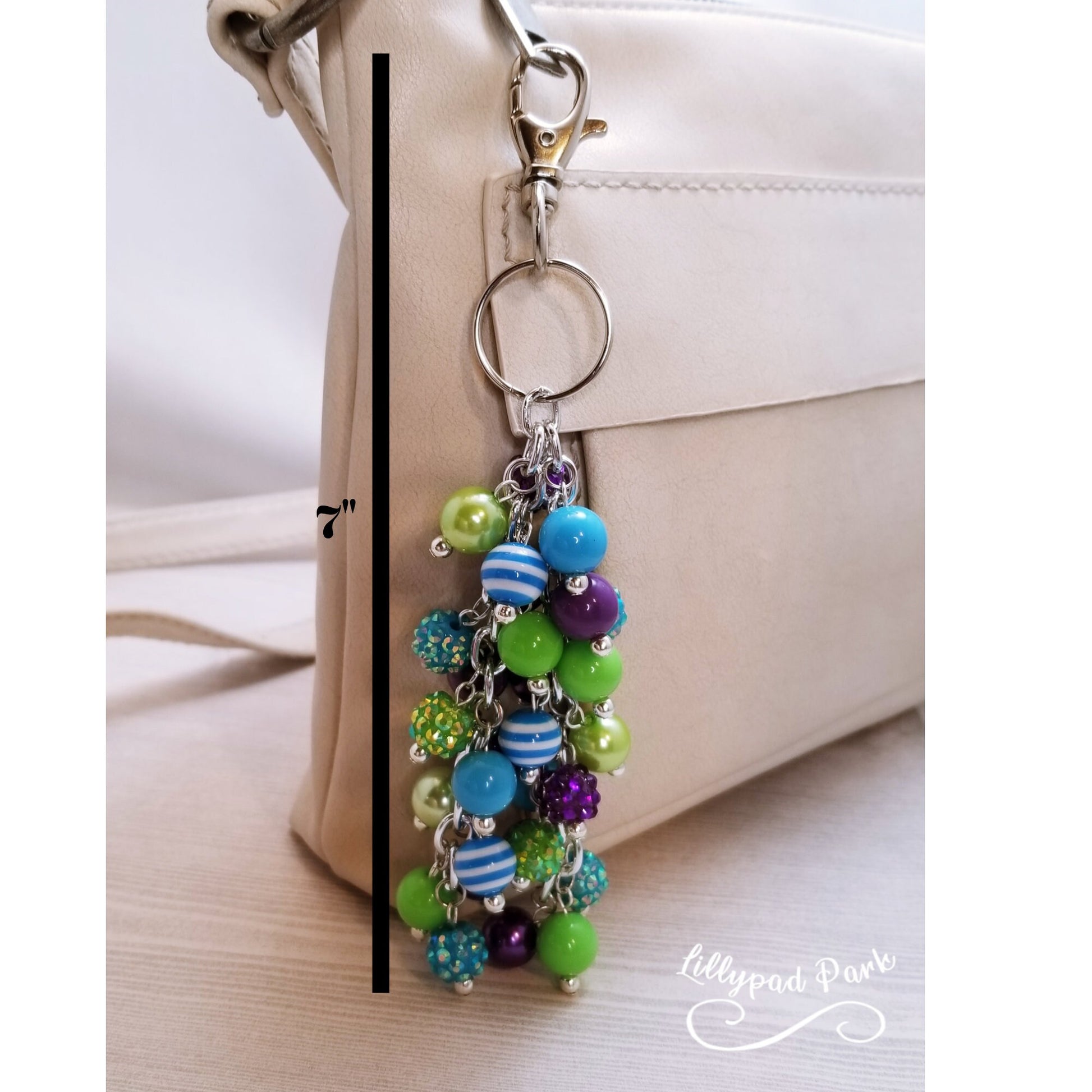 Northern Lights Purse Charm