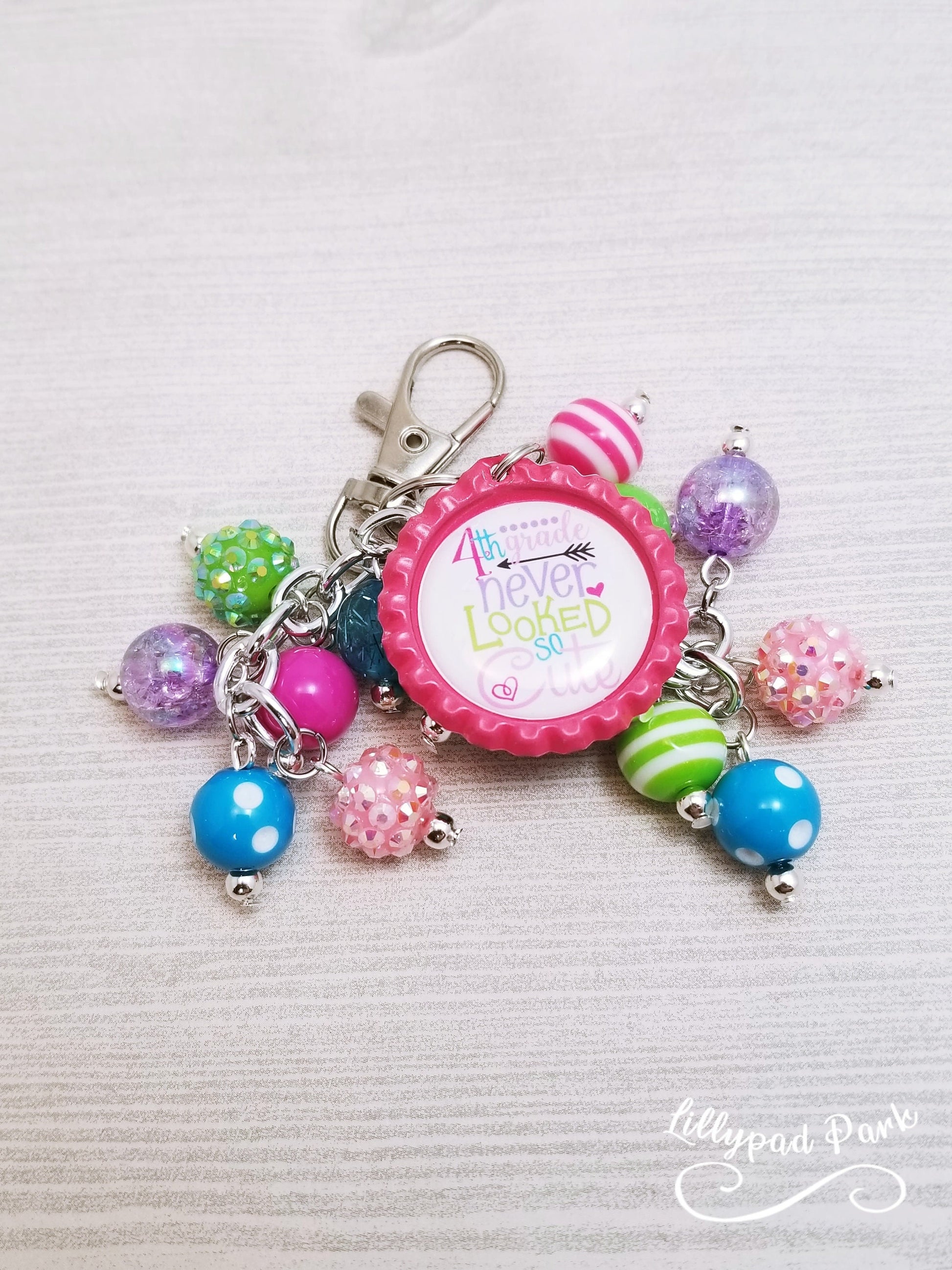 Cute Back to School Mini Purse Charm