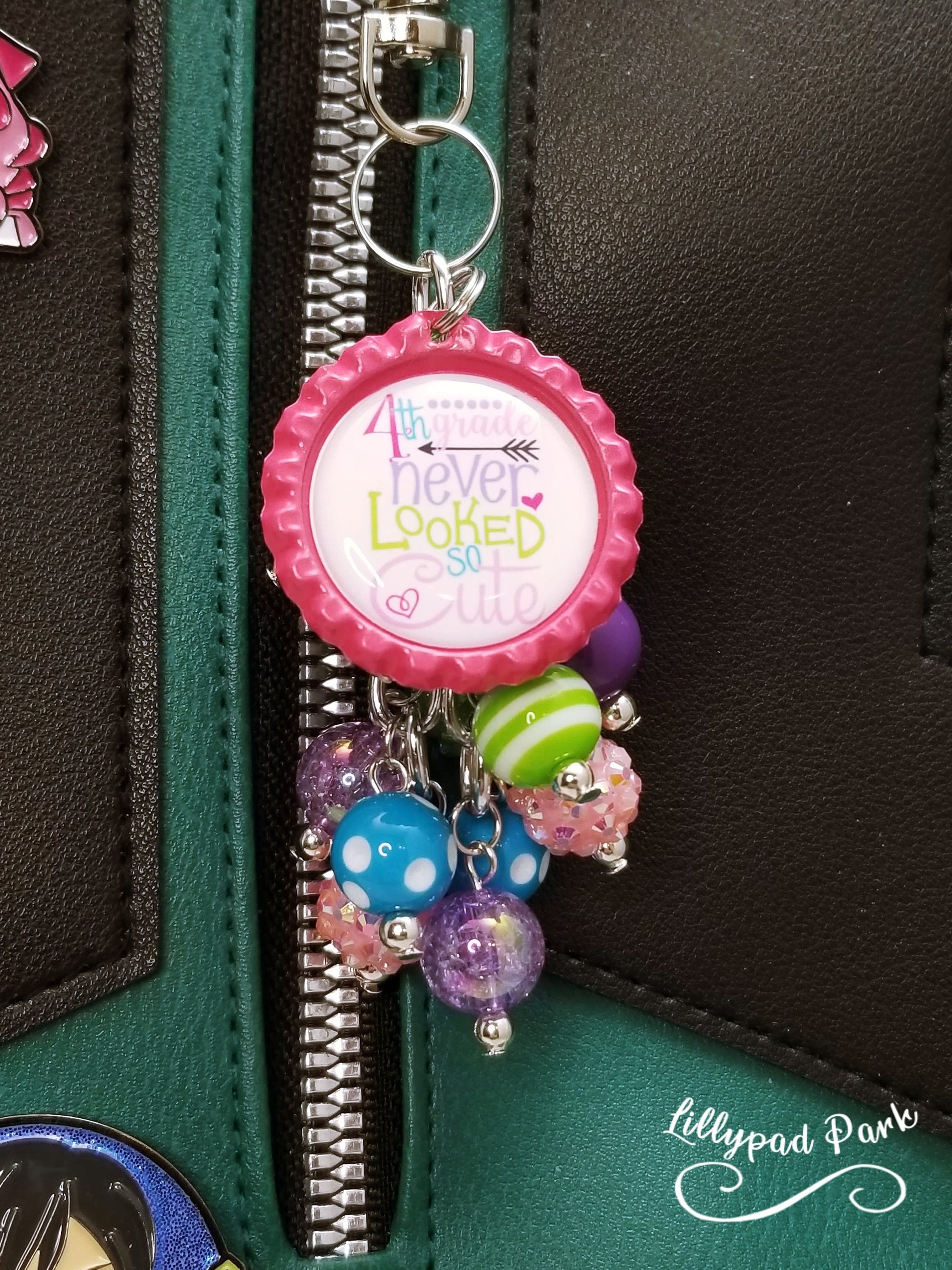 Cute Back to School Mini Purse Charm