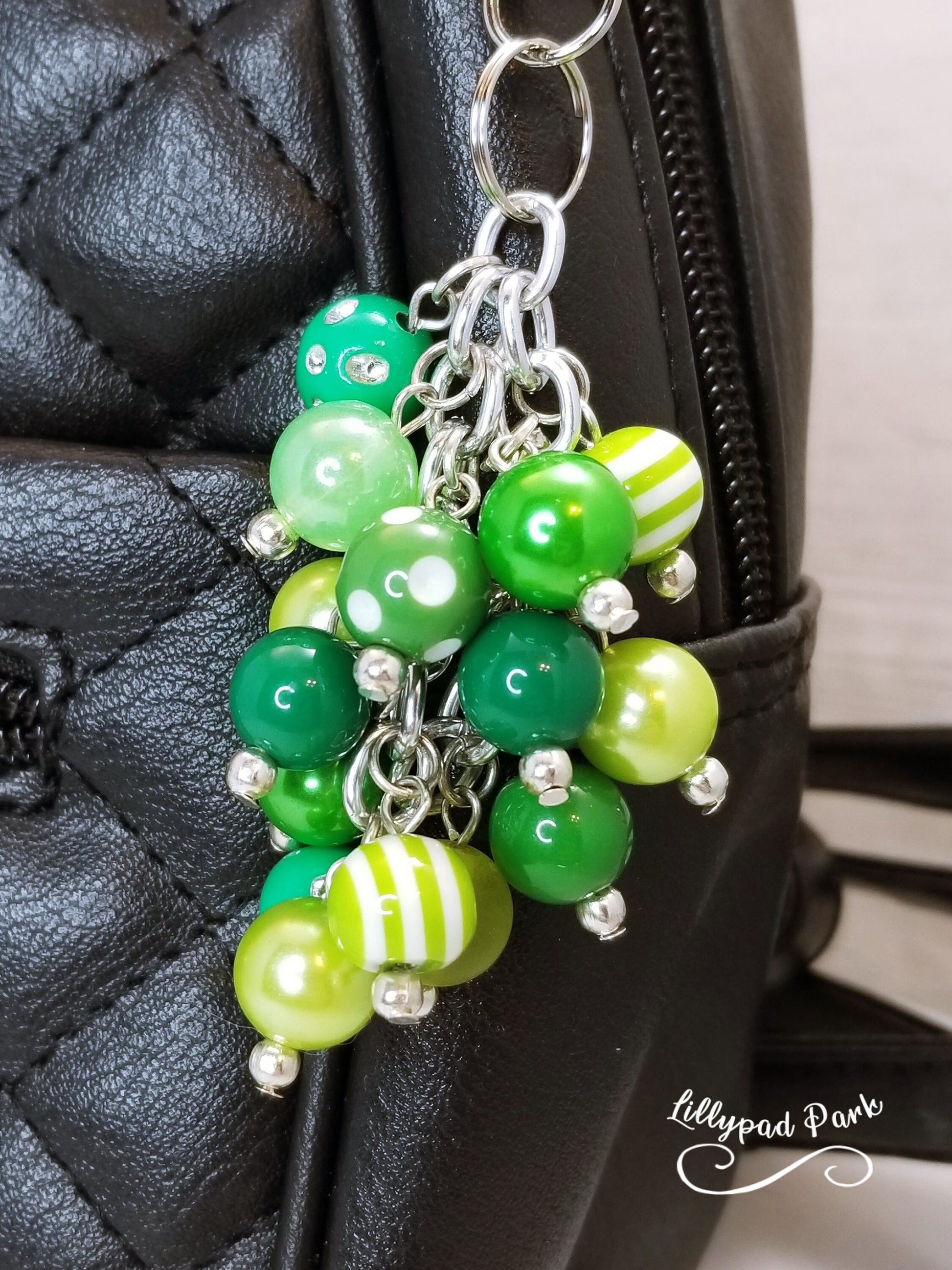 Emerald Green Mini Purse charm