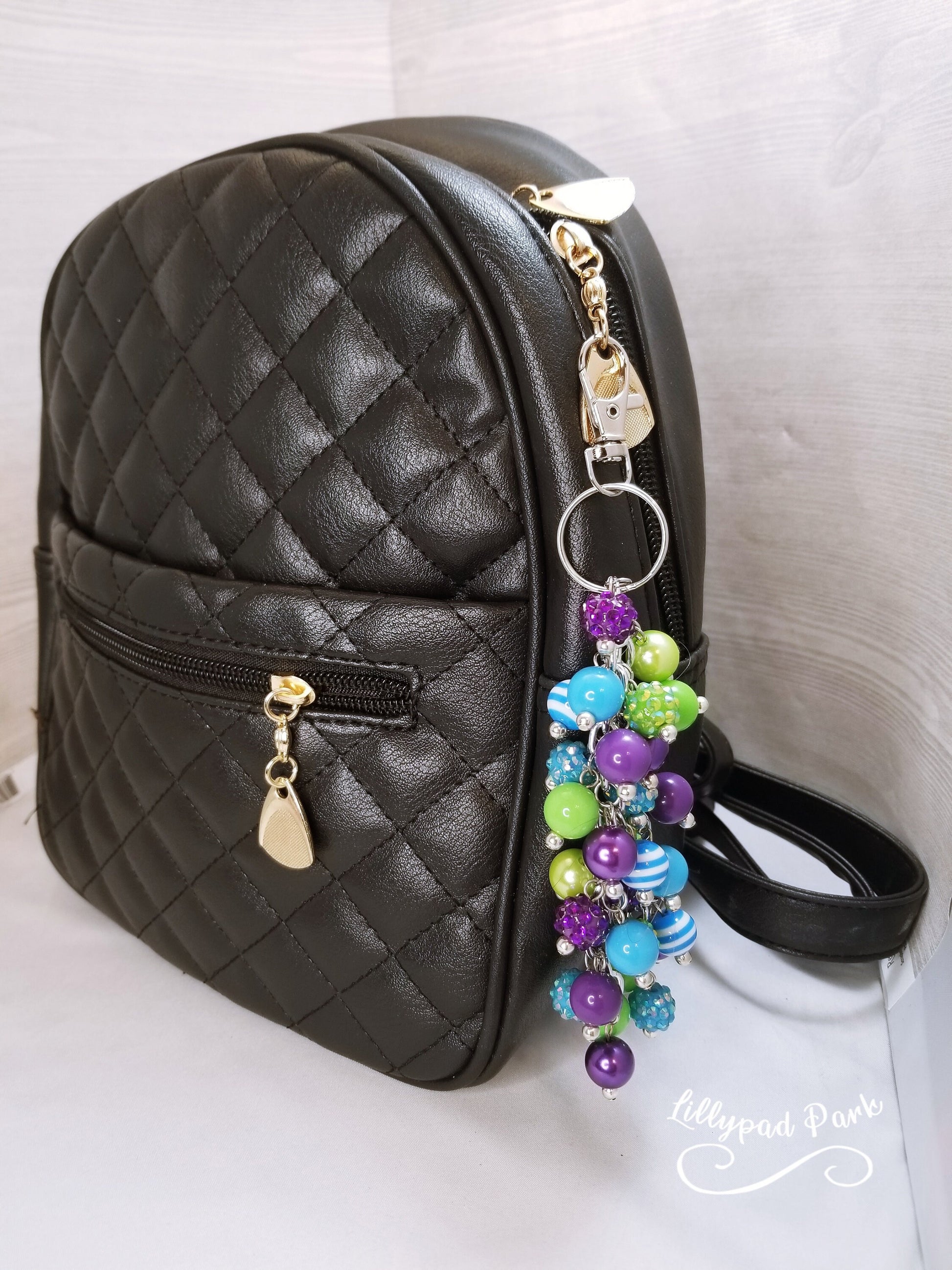 Northern Lights Purse Charm