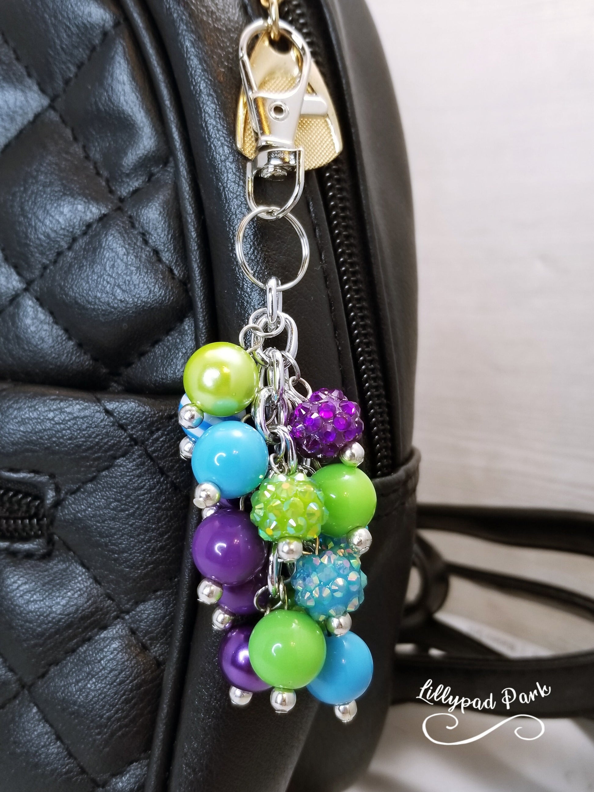 Northern Lights Mini Purse Charm
