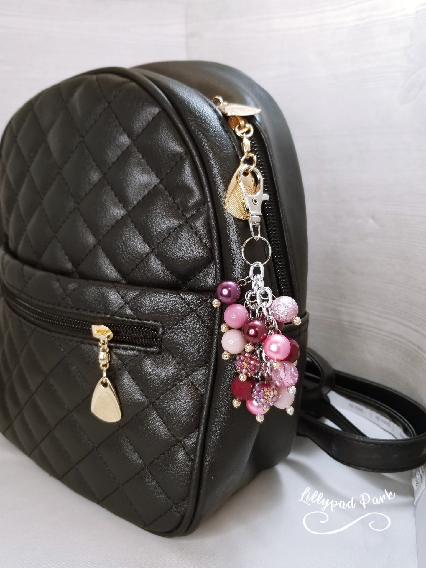Mystic Maroon Mini Purse Charm