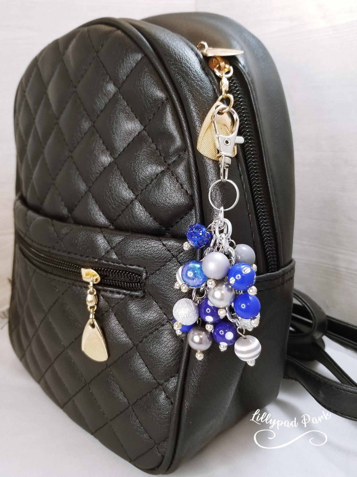 Blue Moonlight Mini Purse Charm