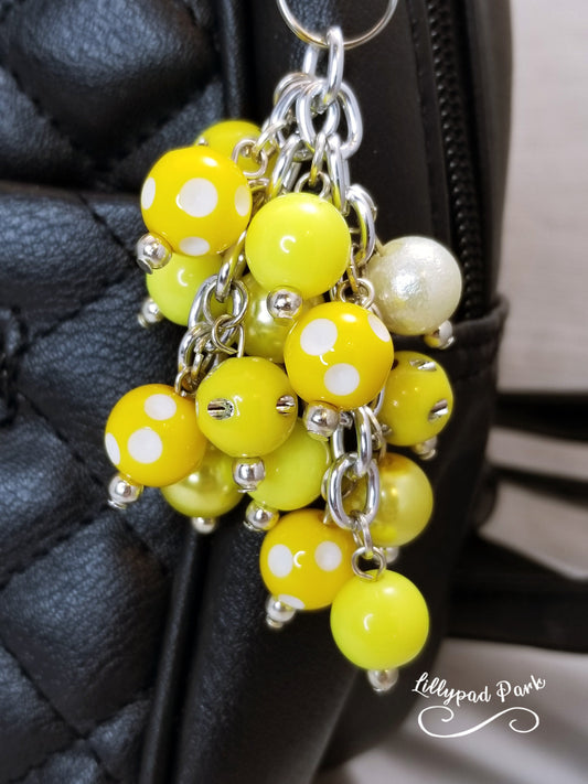 Sunshine Yellow Mini Purse Charm
