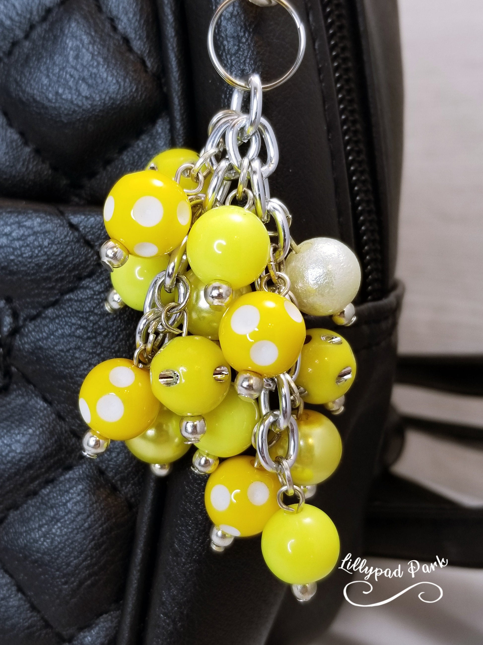 Sunshine Yellow Mini Purse Charm