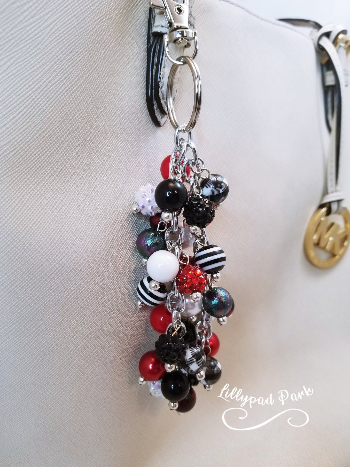 Buffalo Plaid Purse charm