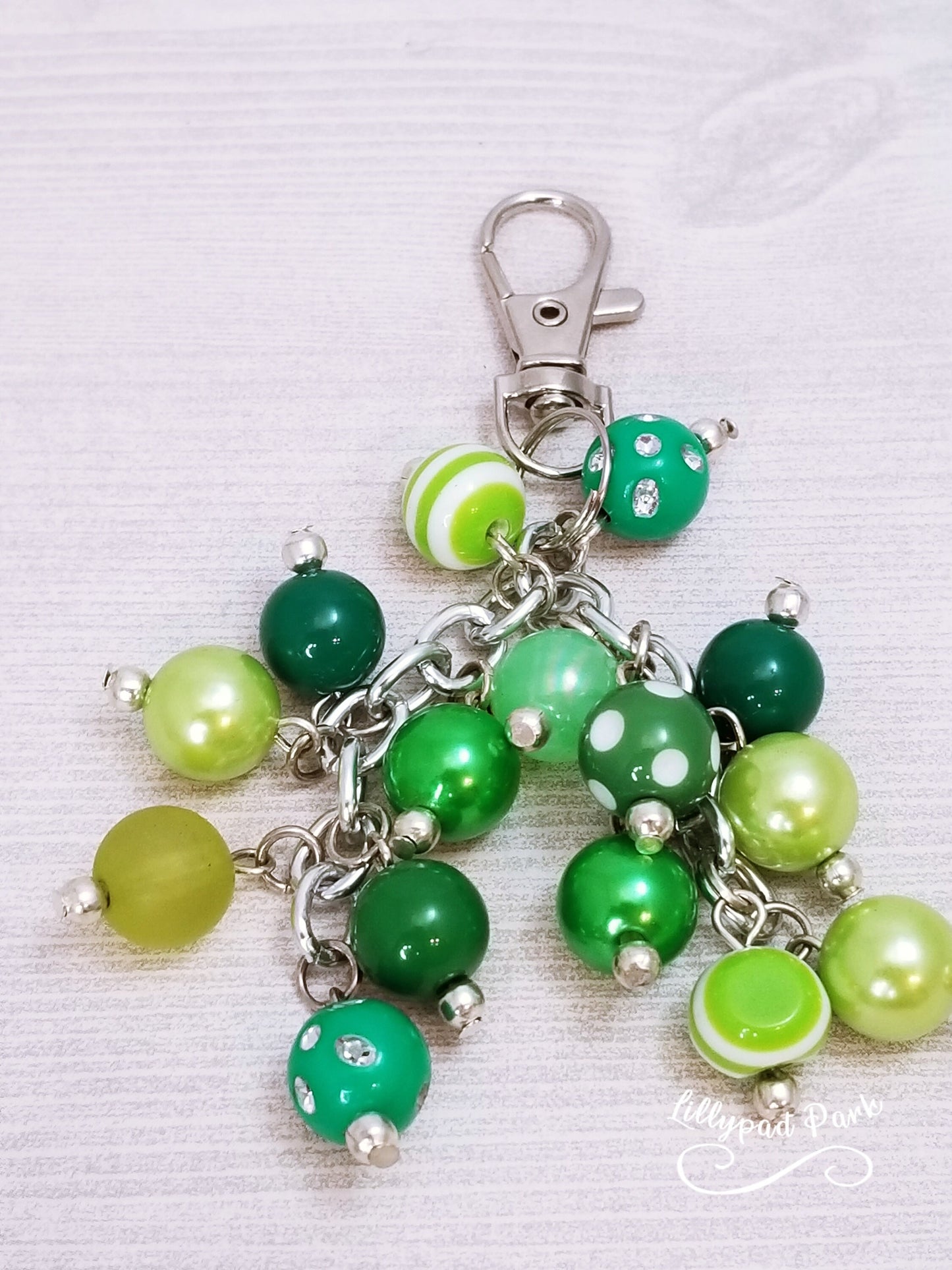 Emerald Green Mini Purse charm