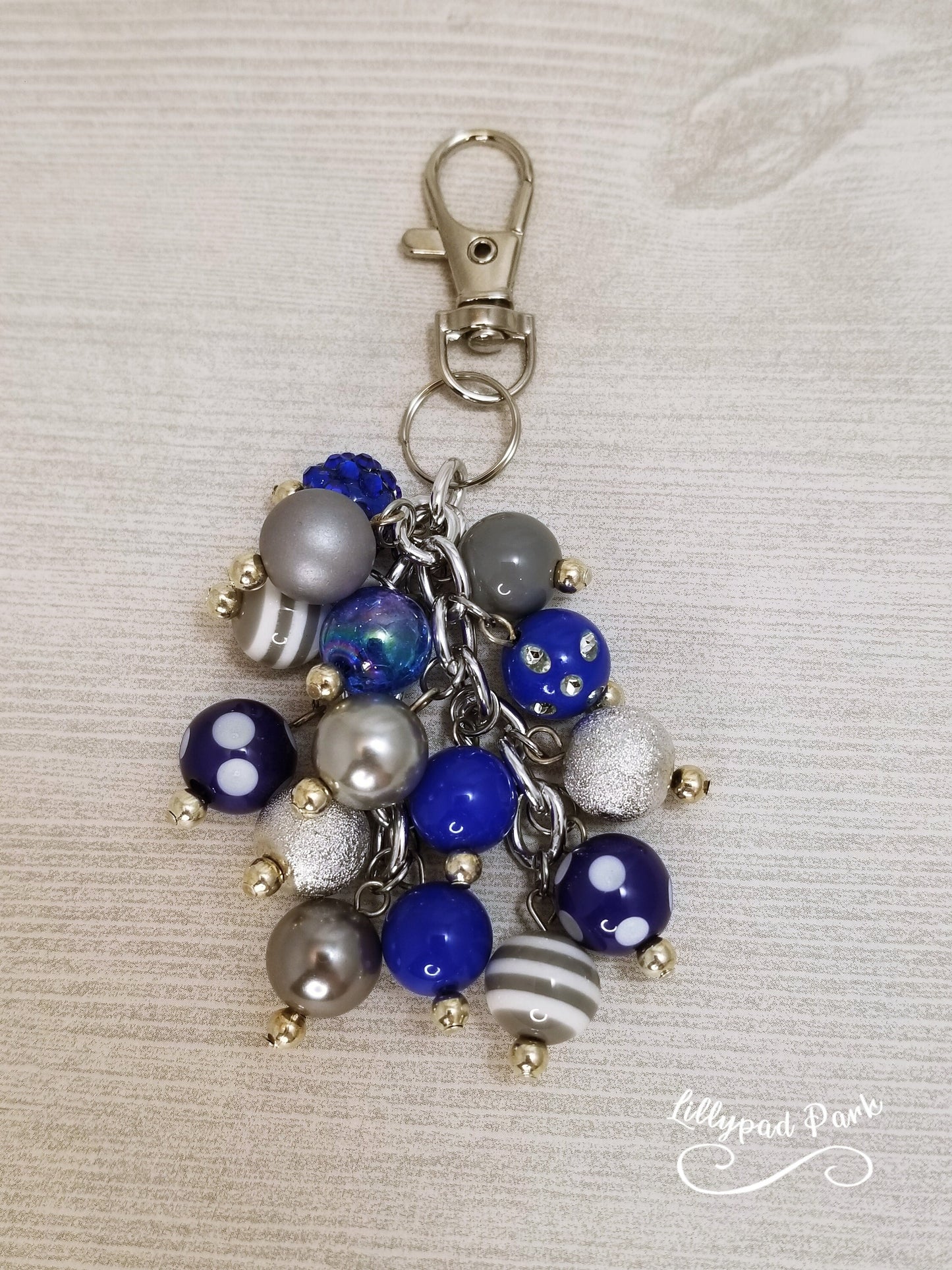 Blue Moonlight Mini Purse Charm