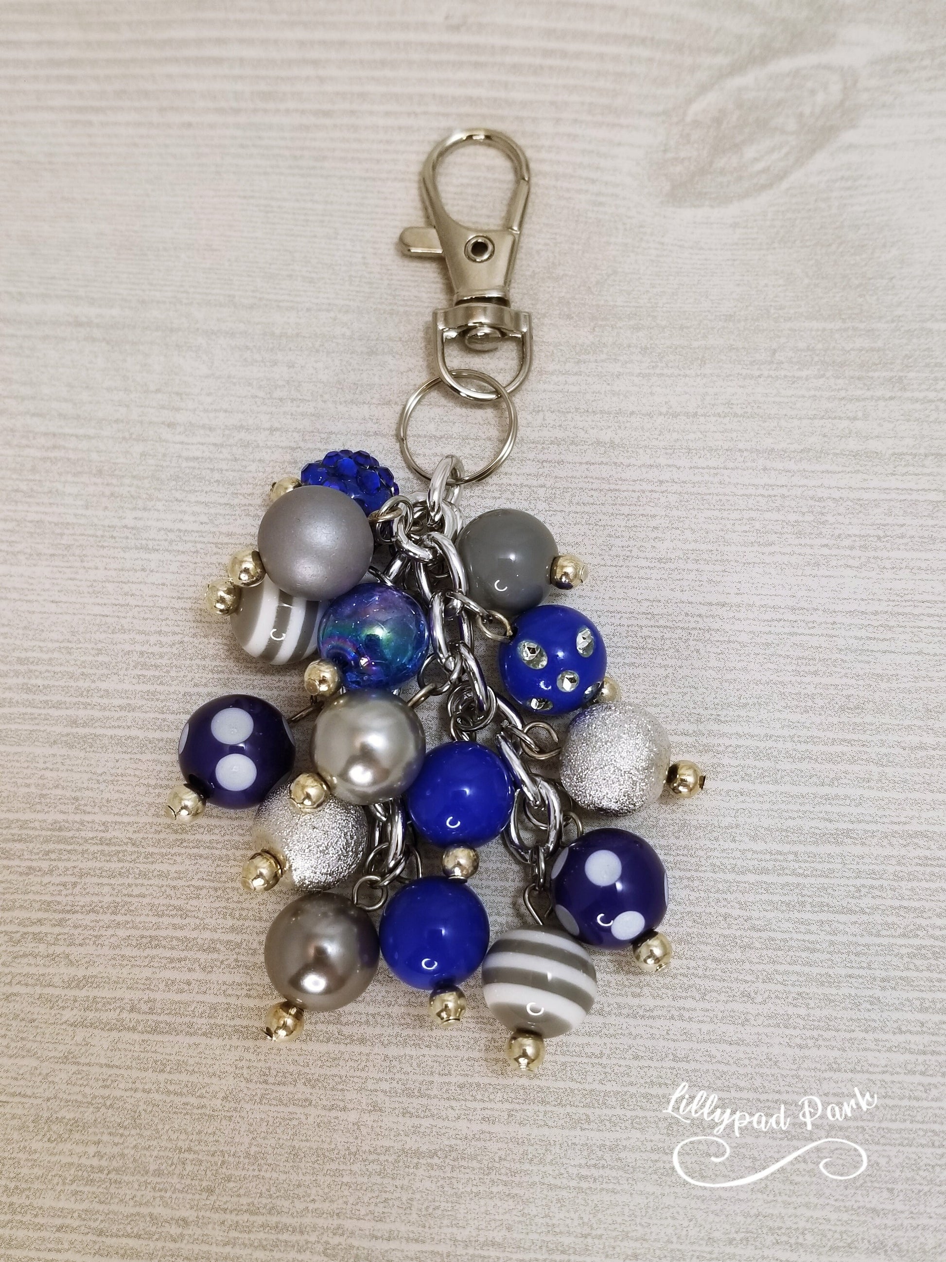 Blue Moonlight Mini Purse Charm