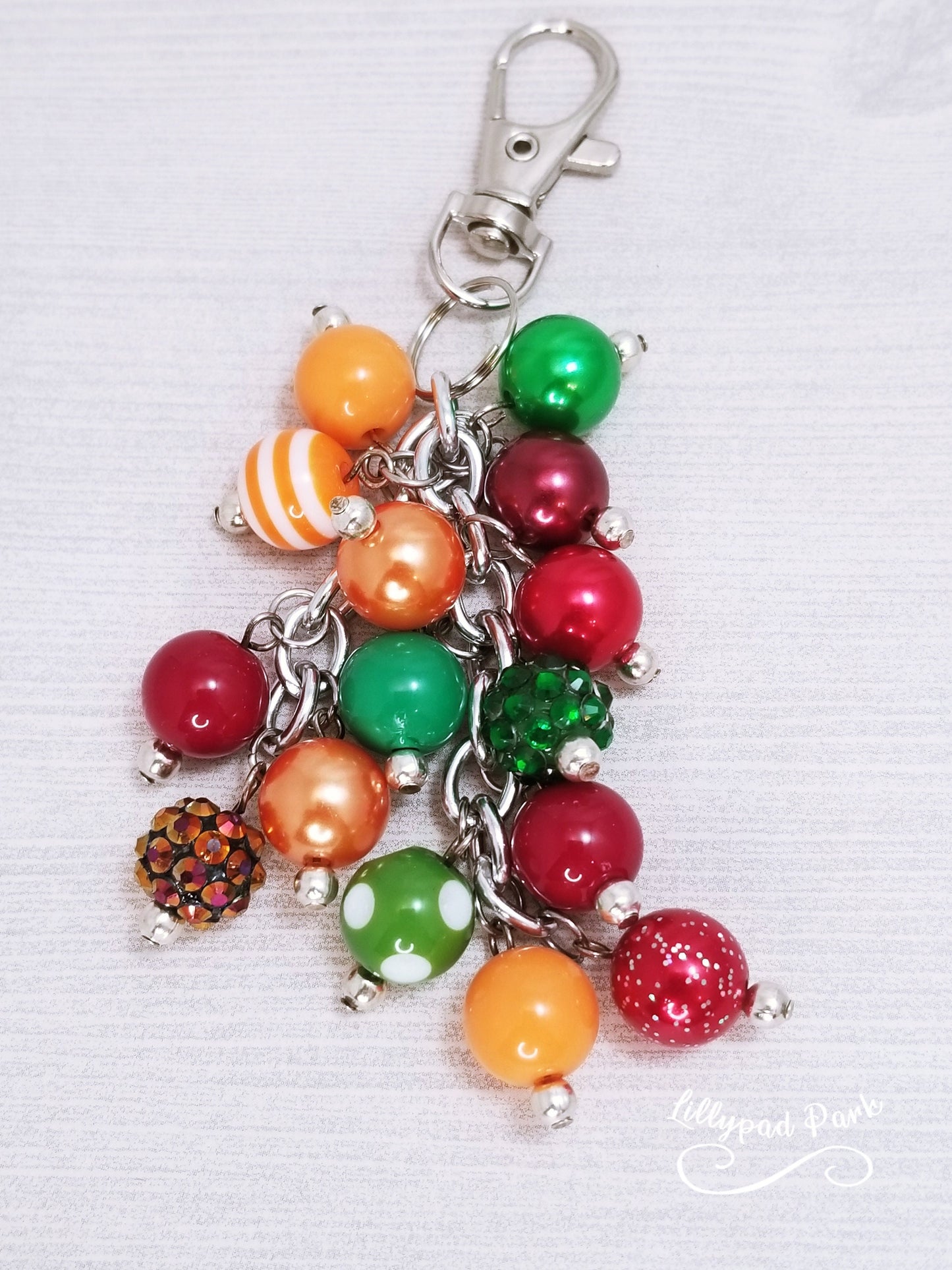 Happy Fall Mini Purse Charm