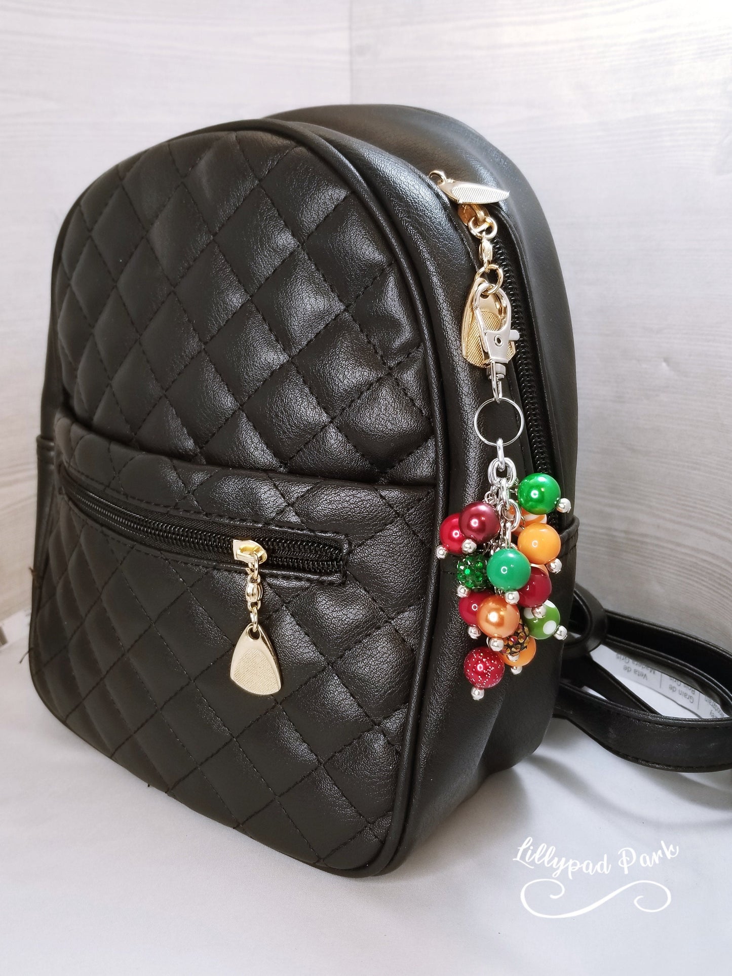 Happy Fall Mini Purse Charm