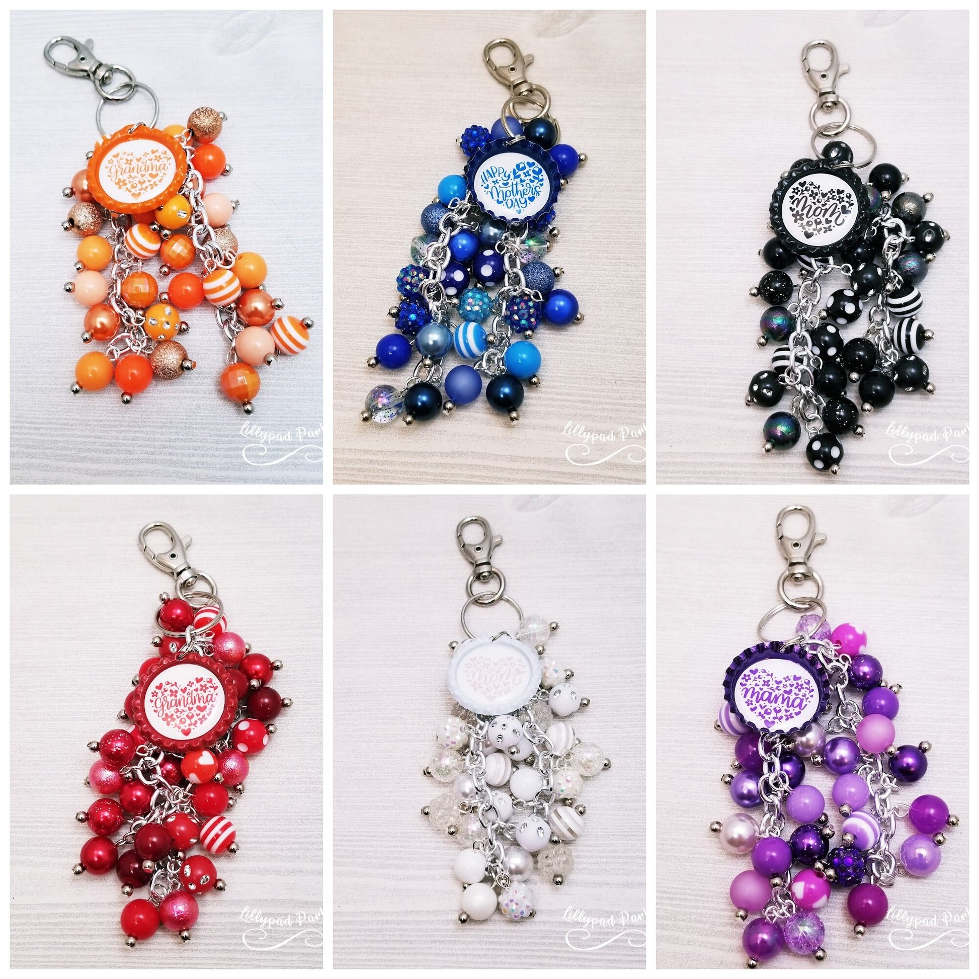 Mothers Day Purse Charm, Bag charm