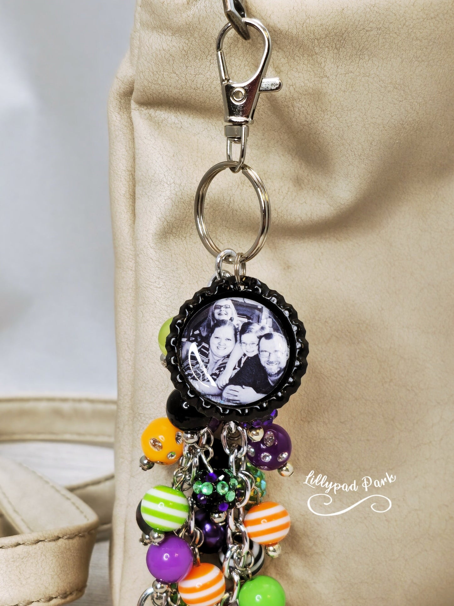 Picture Mothers day gift, Halloween Purse Charm